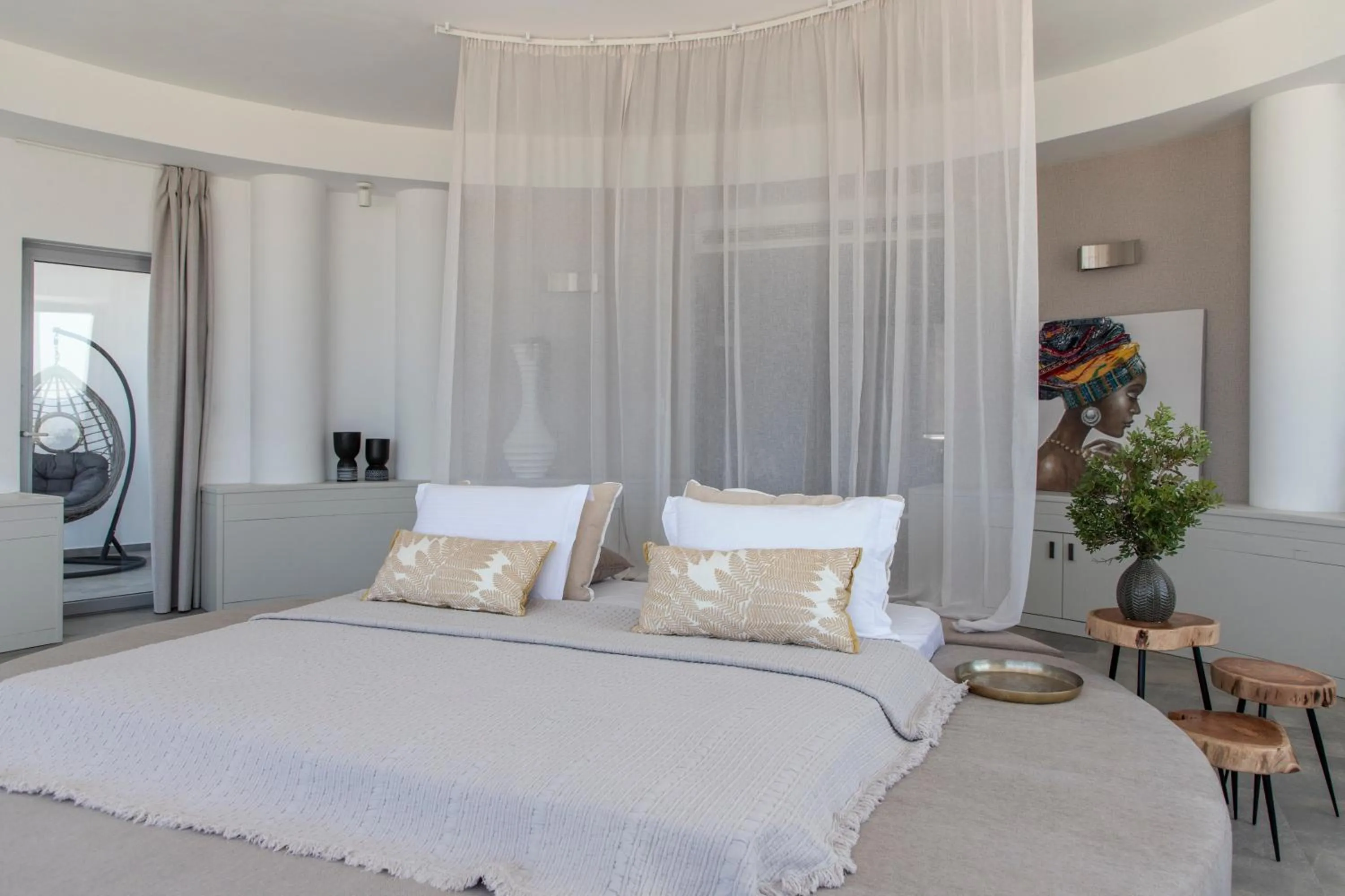 Bed in Kouros Exclusive Hotel & Suites - Adults Only