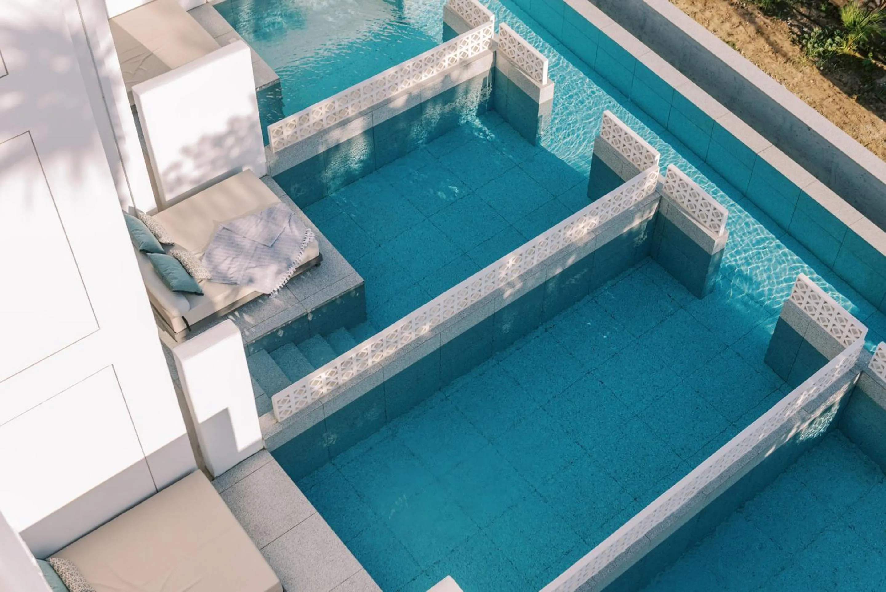 Swimming pool in Kouros Exclusive Hotel & Suites - Adults Only