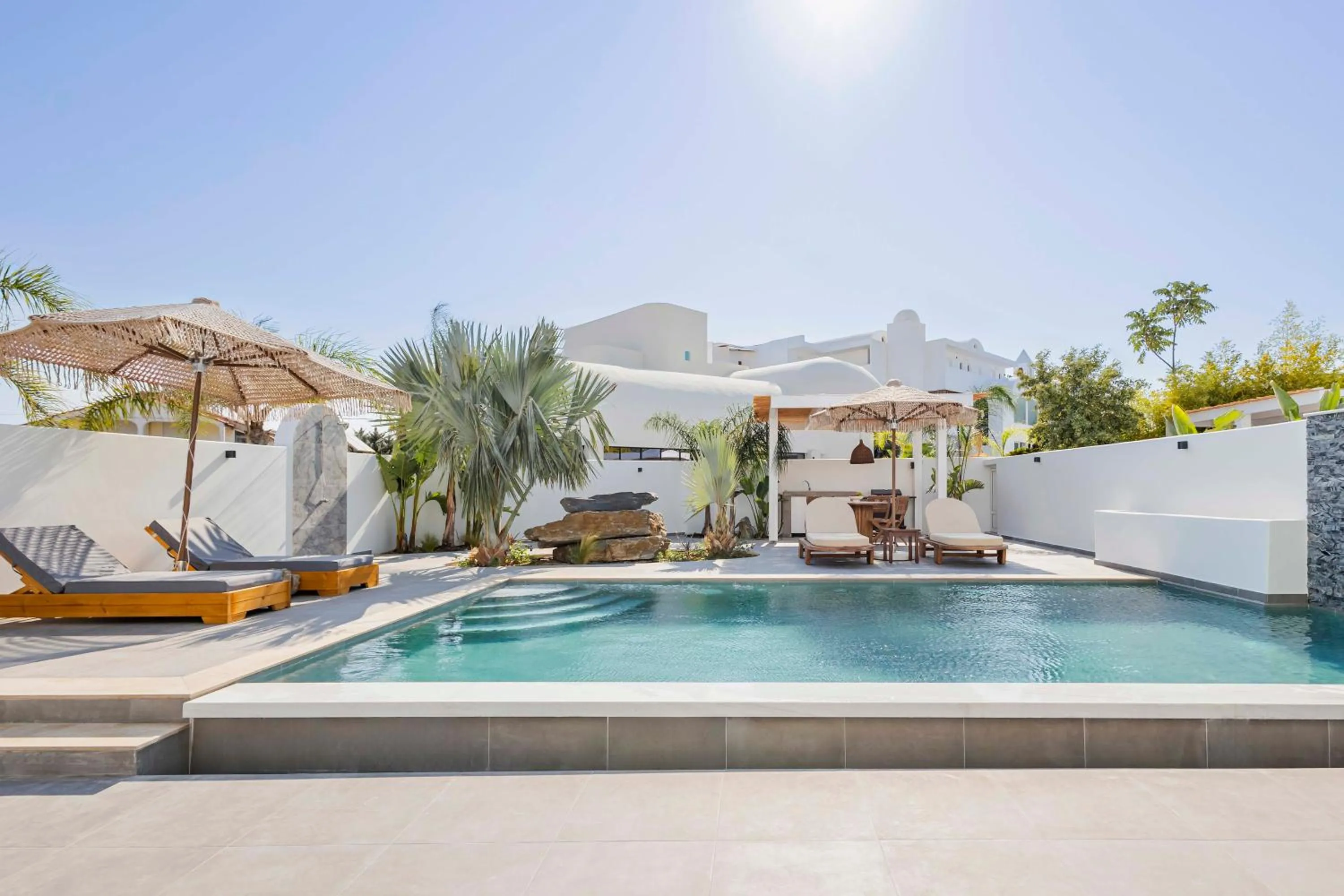 Patio in Kouros Exclusive Hotel & Suites - Adults Only