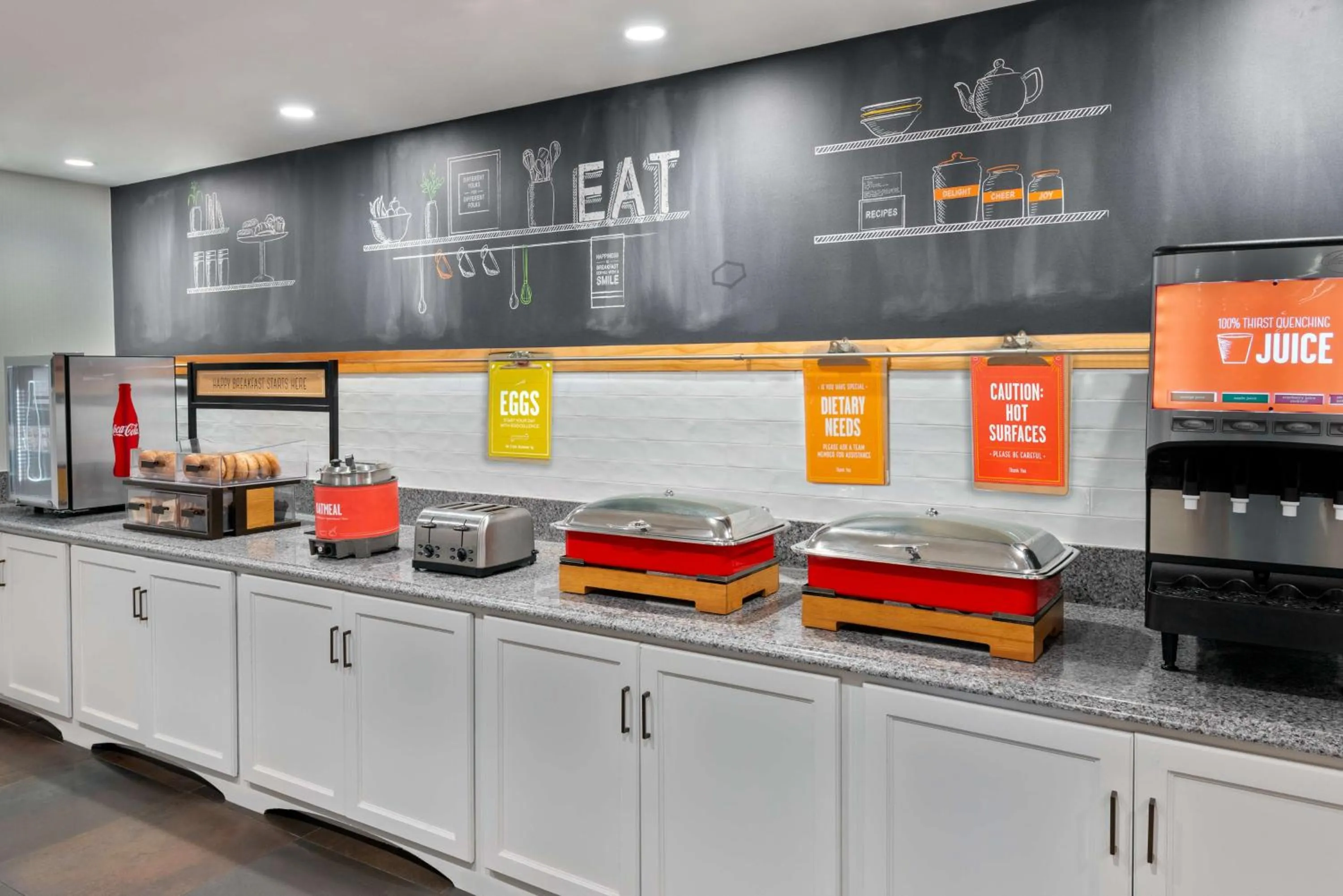 Breakfast in Hampton Inn Hartford Airport