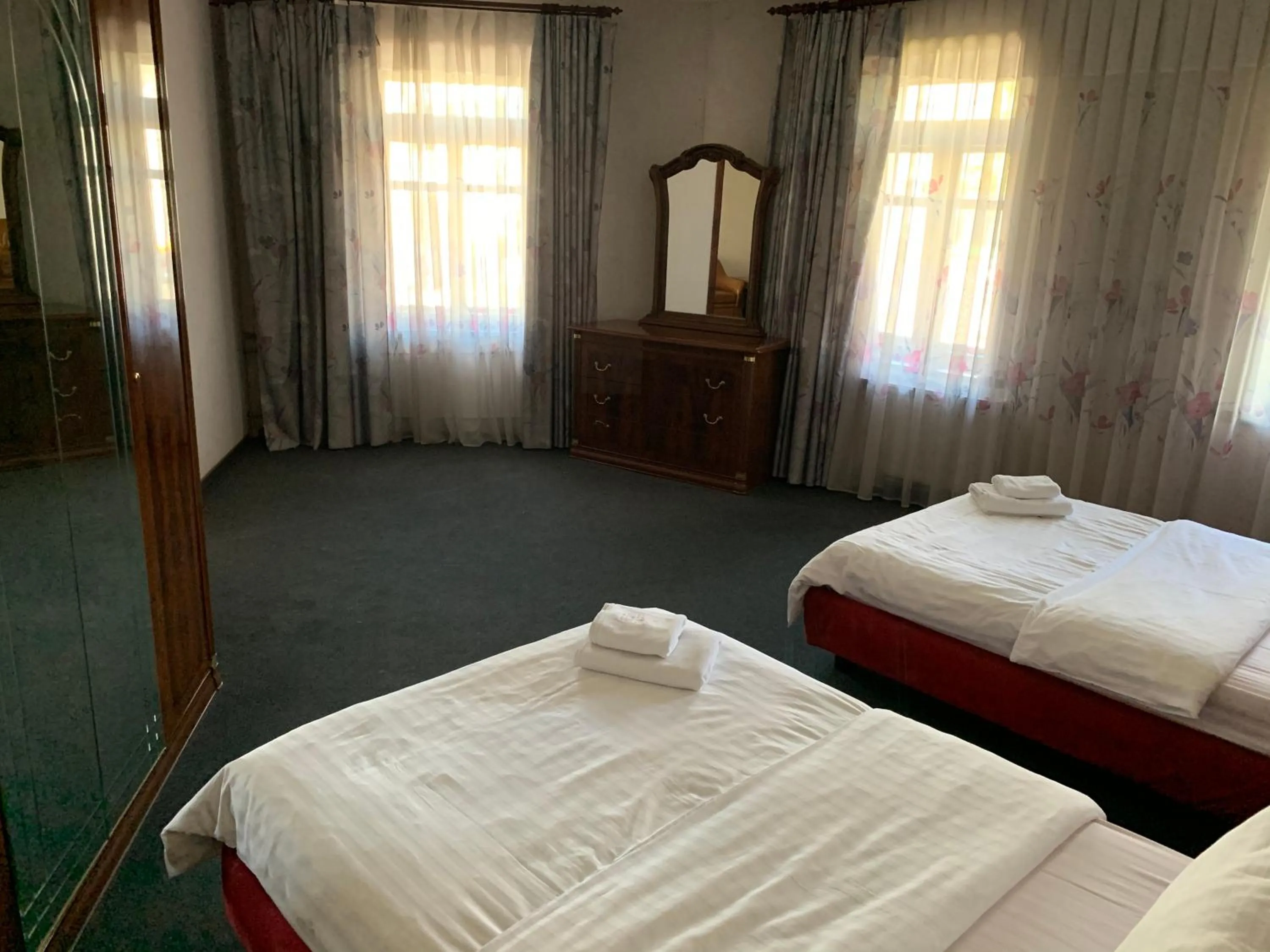 Bed in Hotel Voskresensky