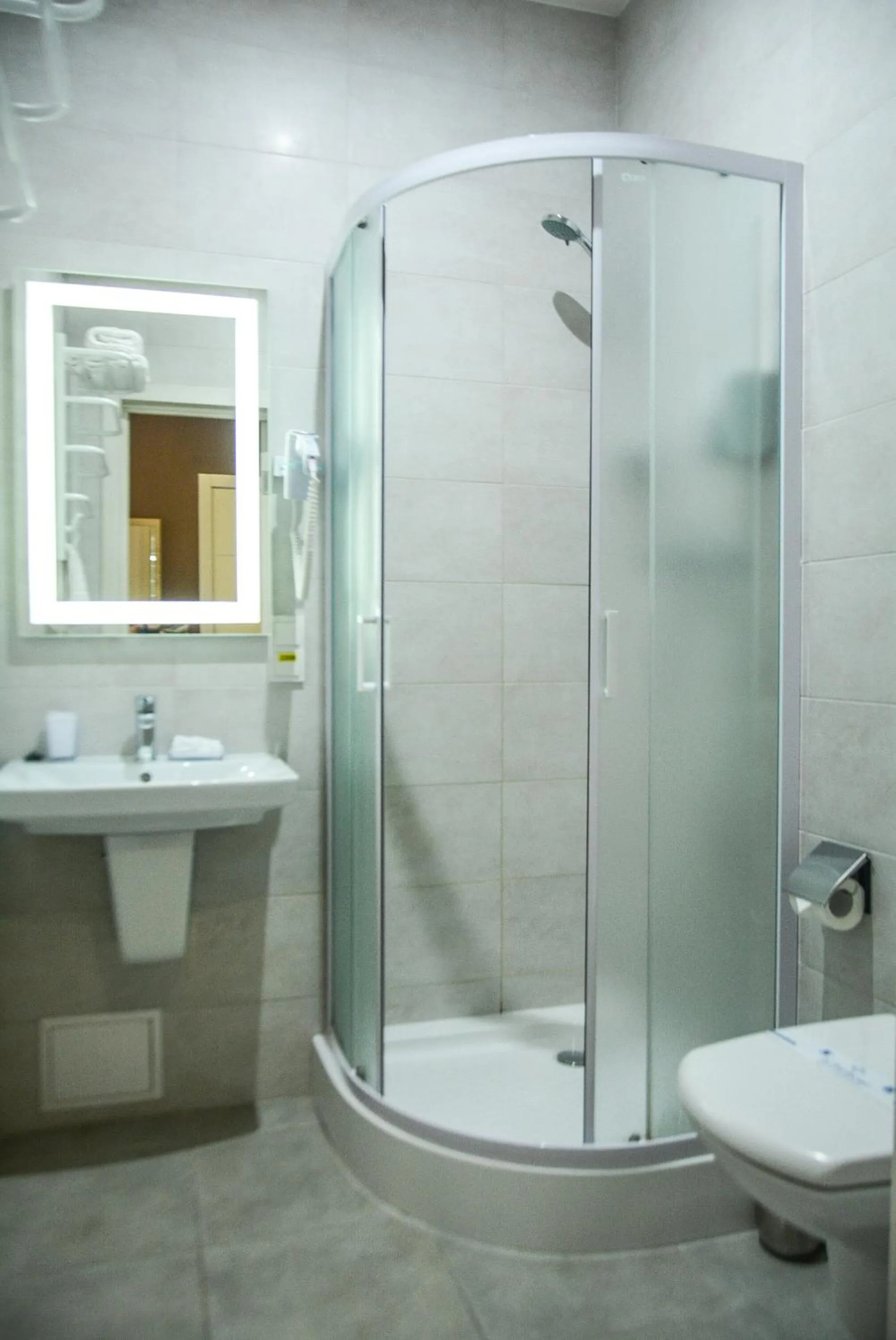 Bathroom in Hotel Voskresensky