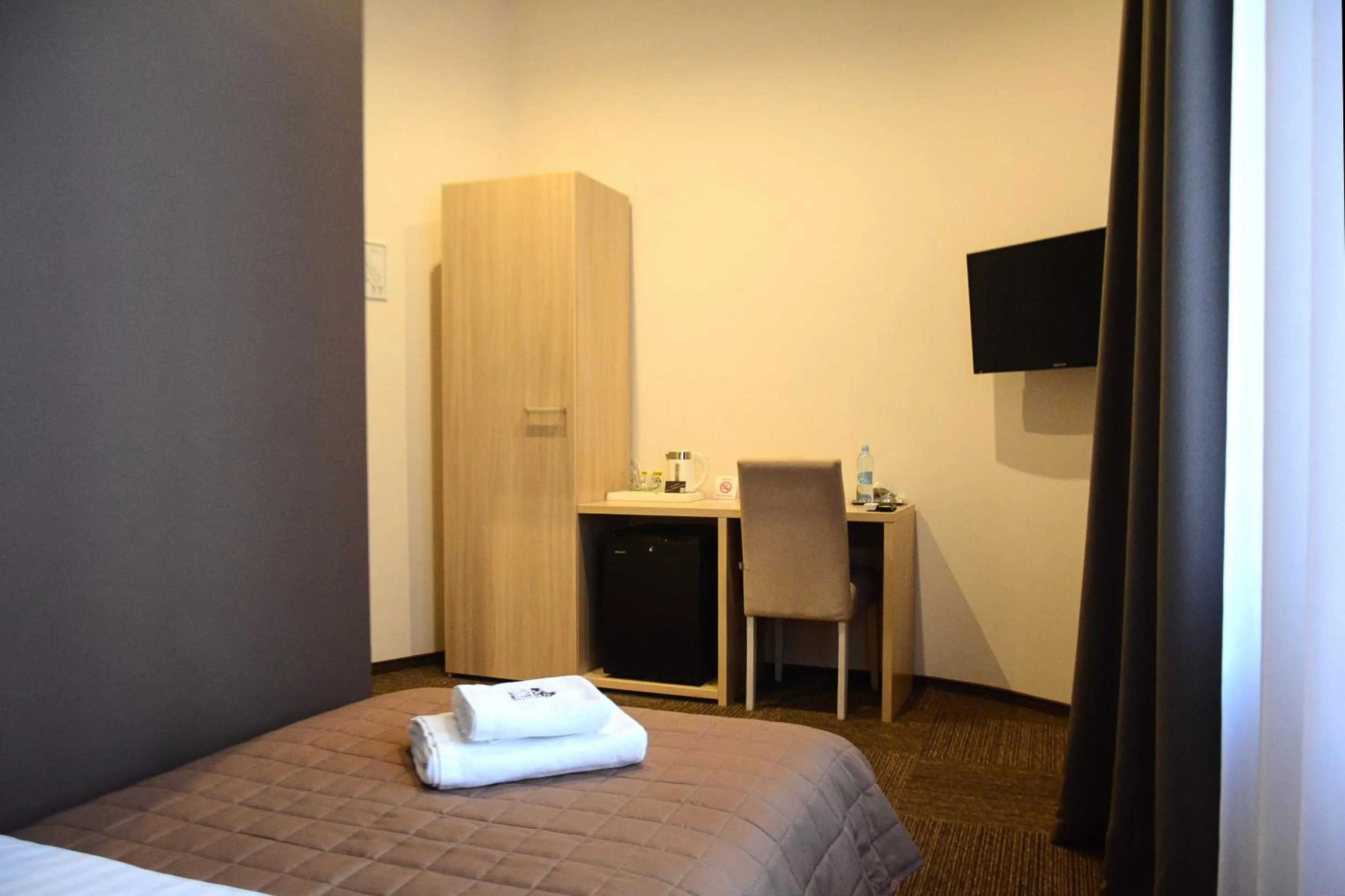 Bed in Hotel Voskresensky