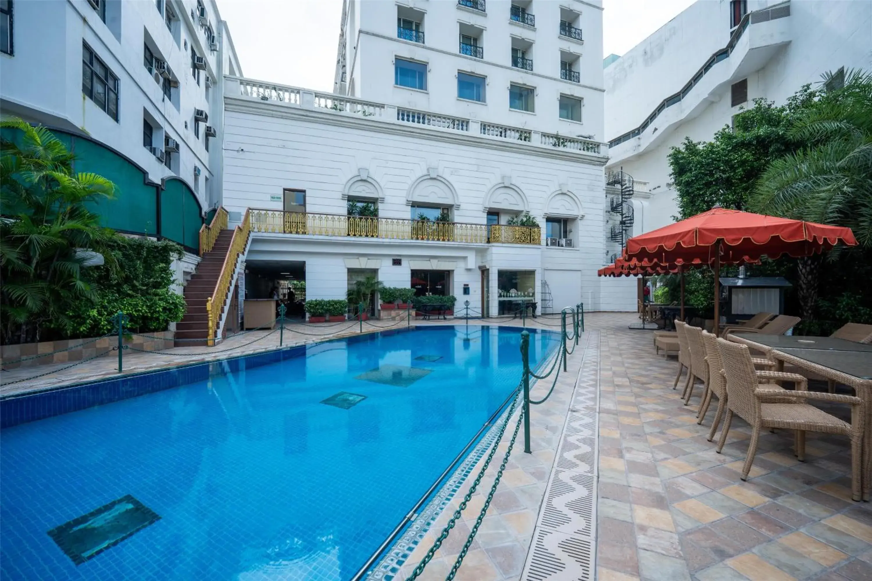 Pool view in Radisson Hotel Jalandhar Pool view in Radisson Hotel Jalandhar