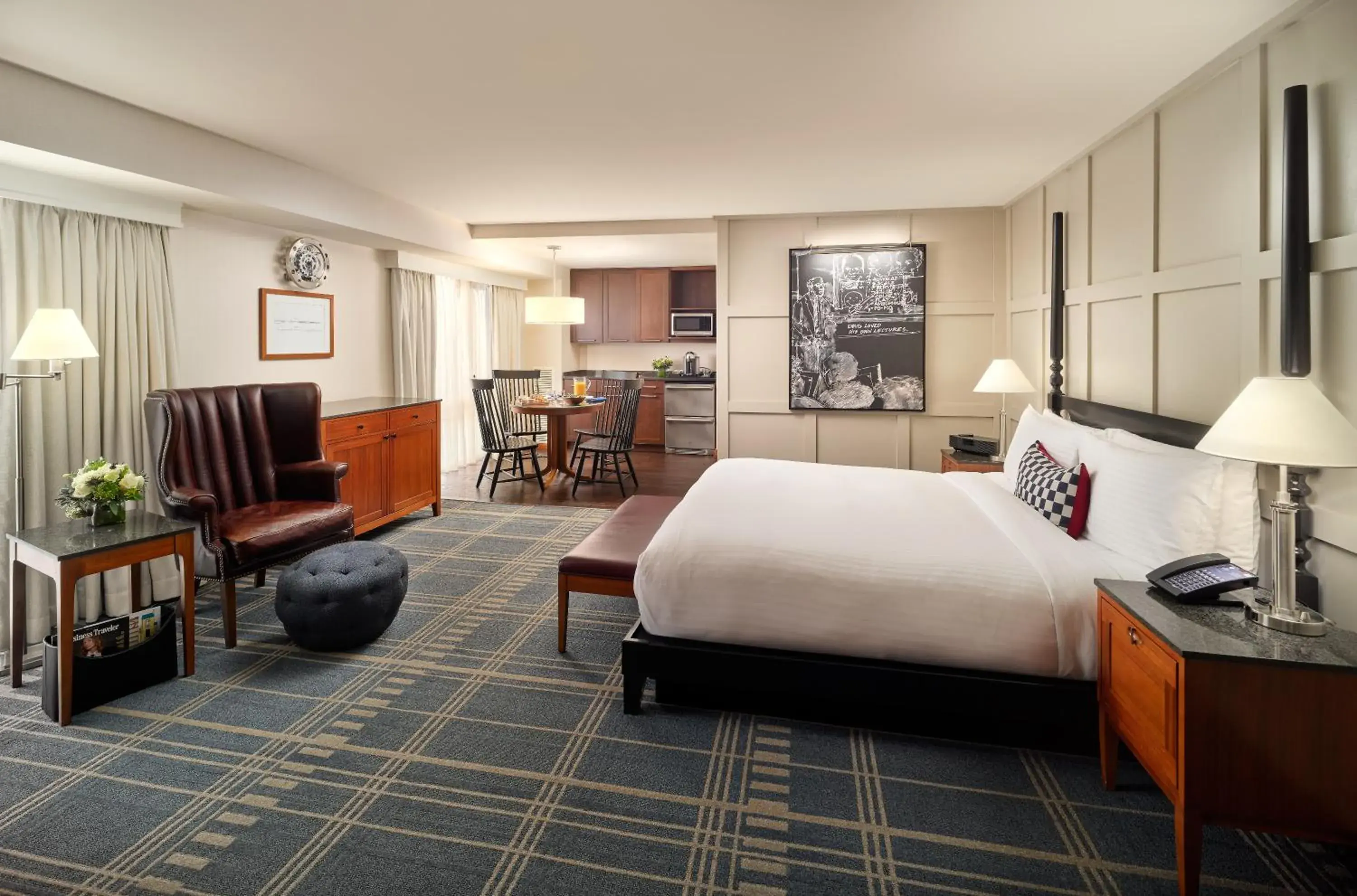 Bedroom, Bed in The Charles Hotel in Harvard Square Bedroom, Bed in The Charles Hotel in Harvard Square