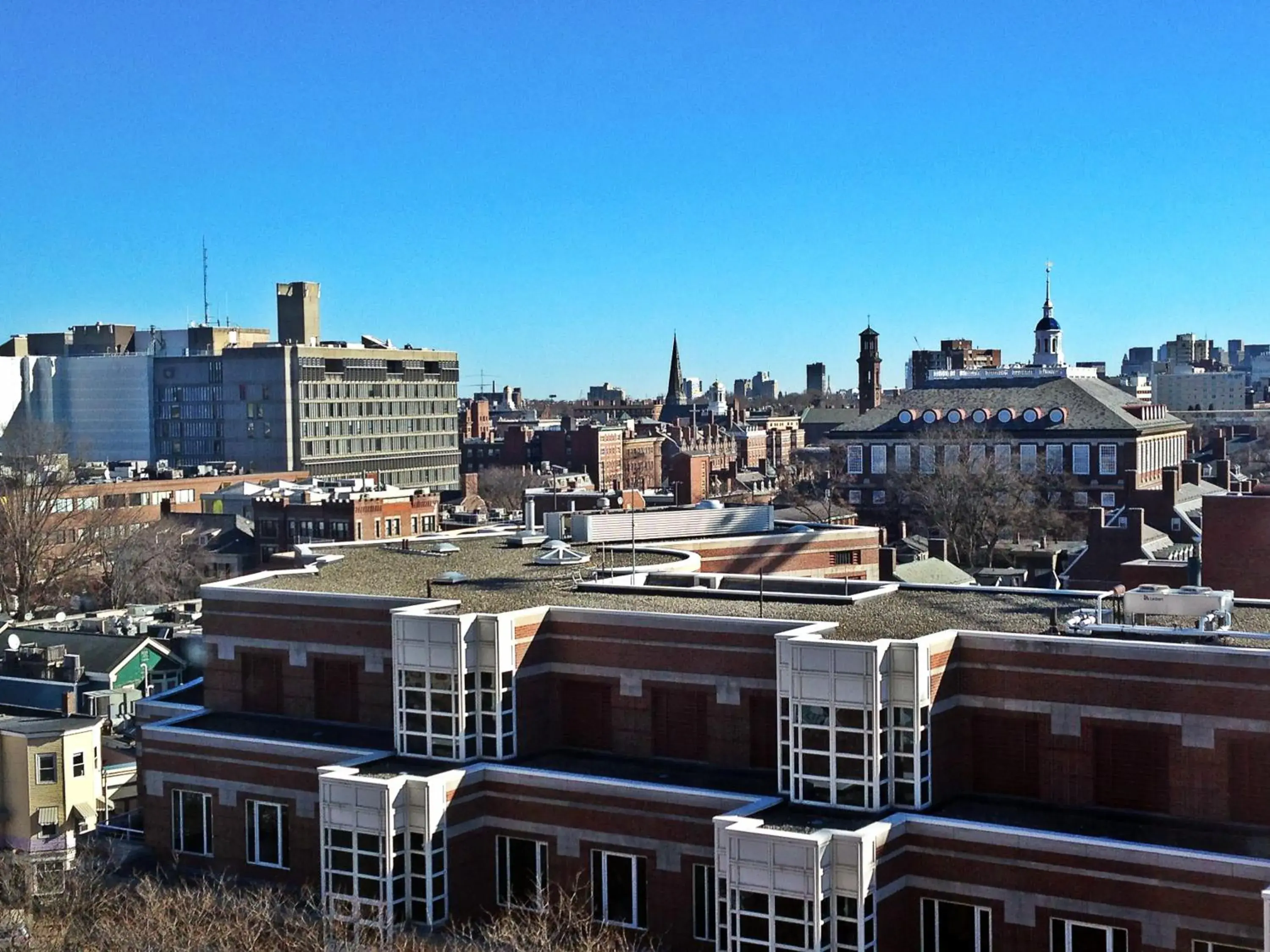 City view in The Charles Hotel in Harvard Square City view in The Charles Hotel in Harvard Square