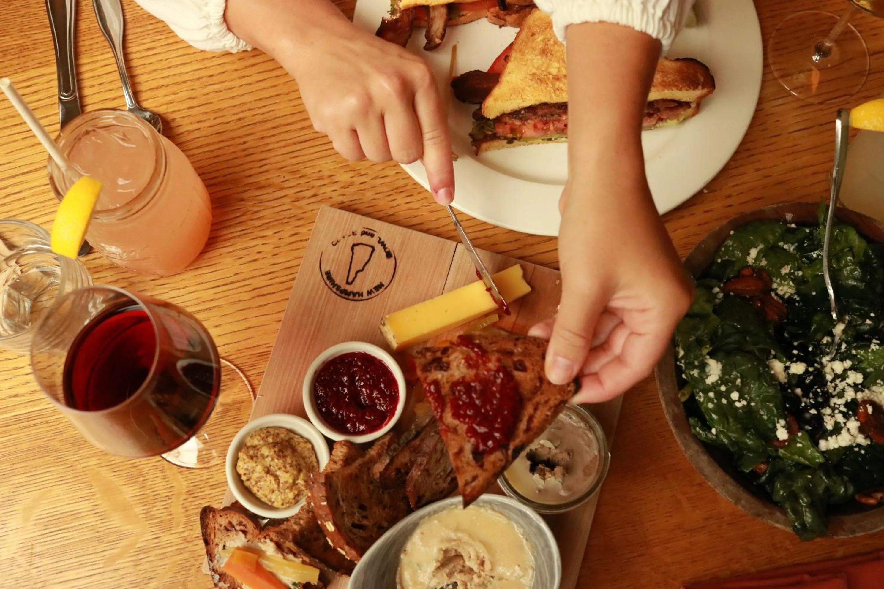 Restaurant/places to eat in The Charles Hotel in Harvard Square