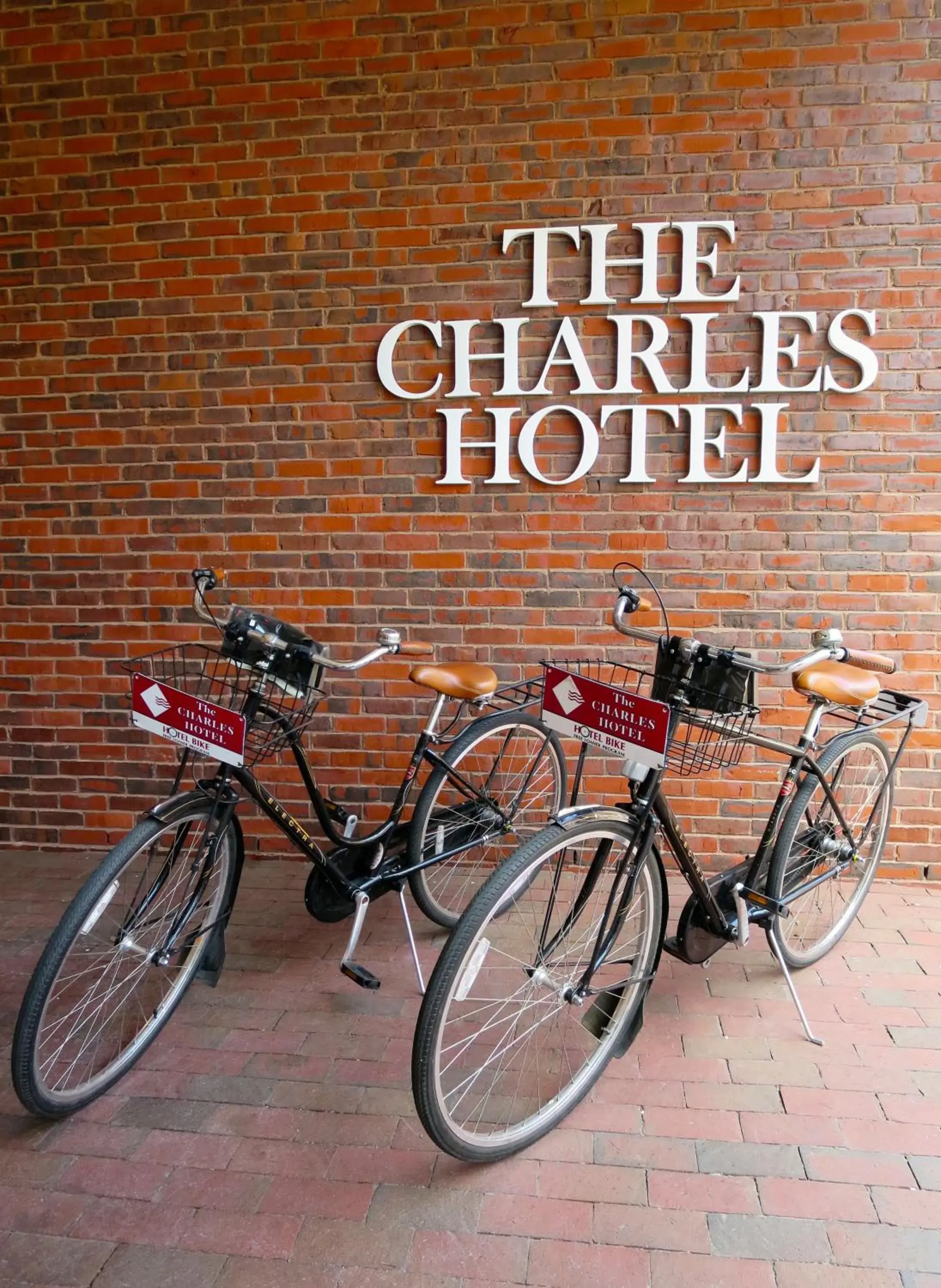 Facade/entrance in The Charles Hotel in Harvard Square Facade/entrance in The Charles Hotel in Harvard Square