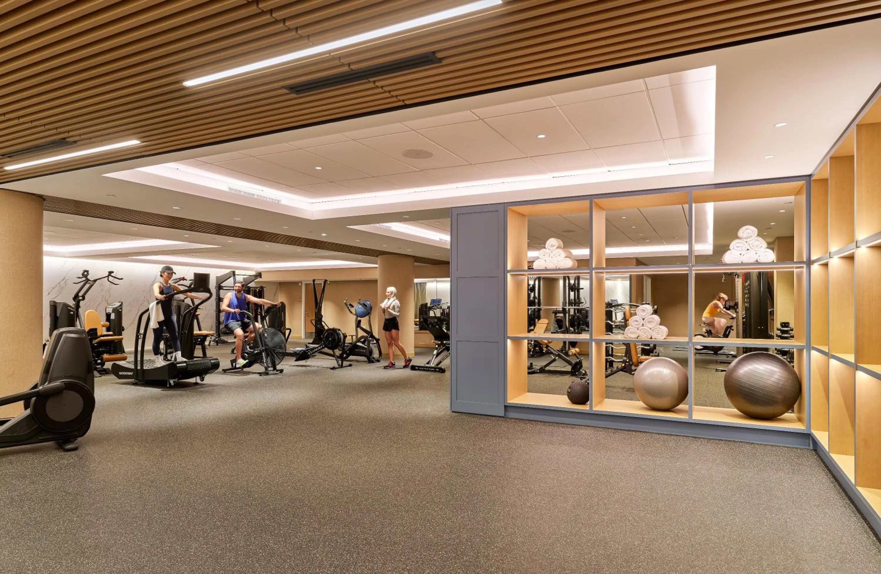 Fitness centre/facilities in The Charles Hotel in Harvard Square