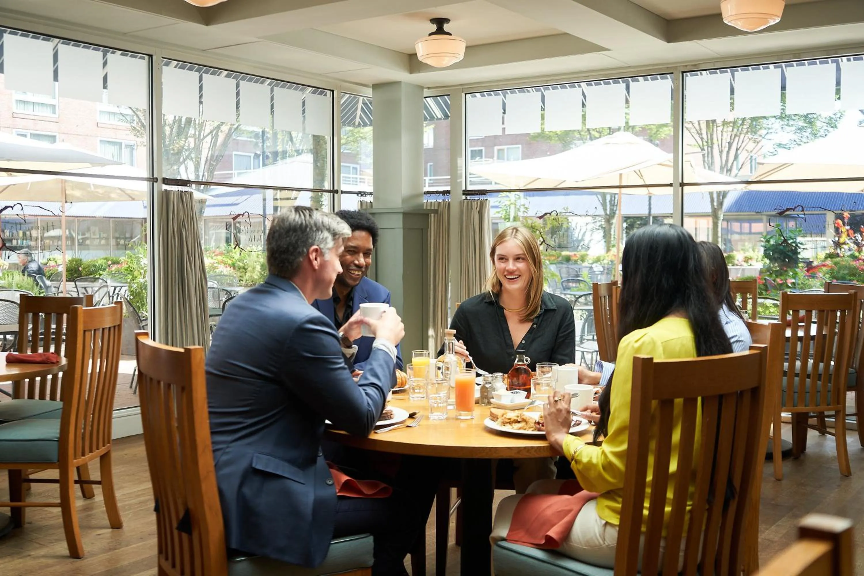 Restaurant/places to eat in The Charles Hotel in Harvard Square