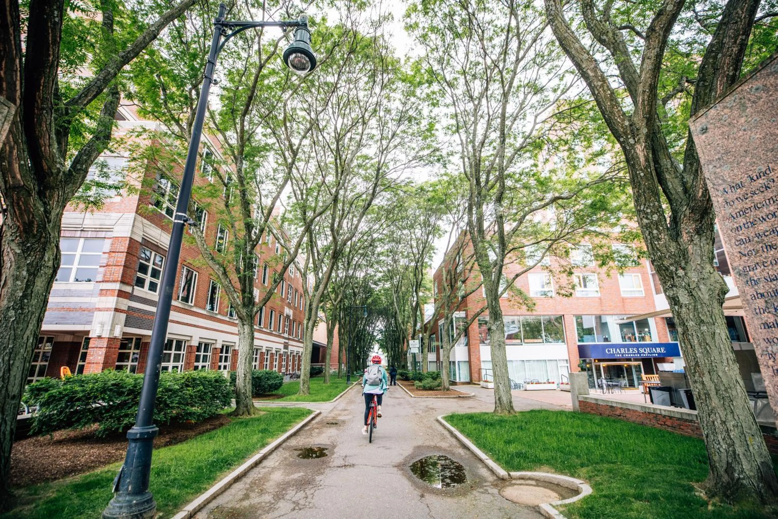 Property building in The Charles Hotel in Harvard Square