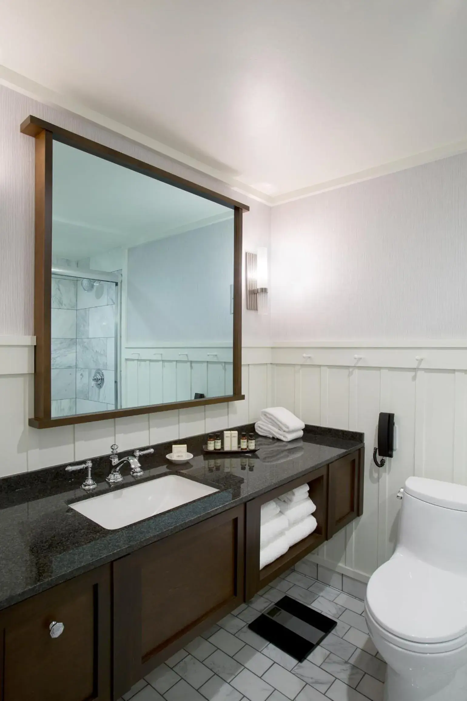 Bathroom in The Charles Hotel in Harvard Square Bathroom in The Charles Hotel in Harvard Square