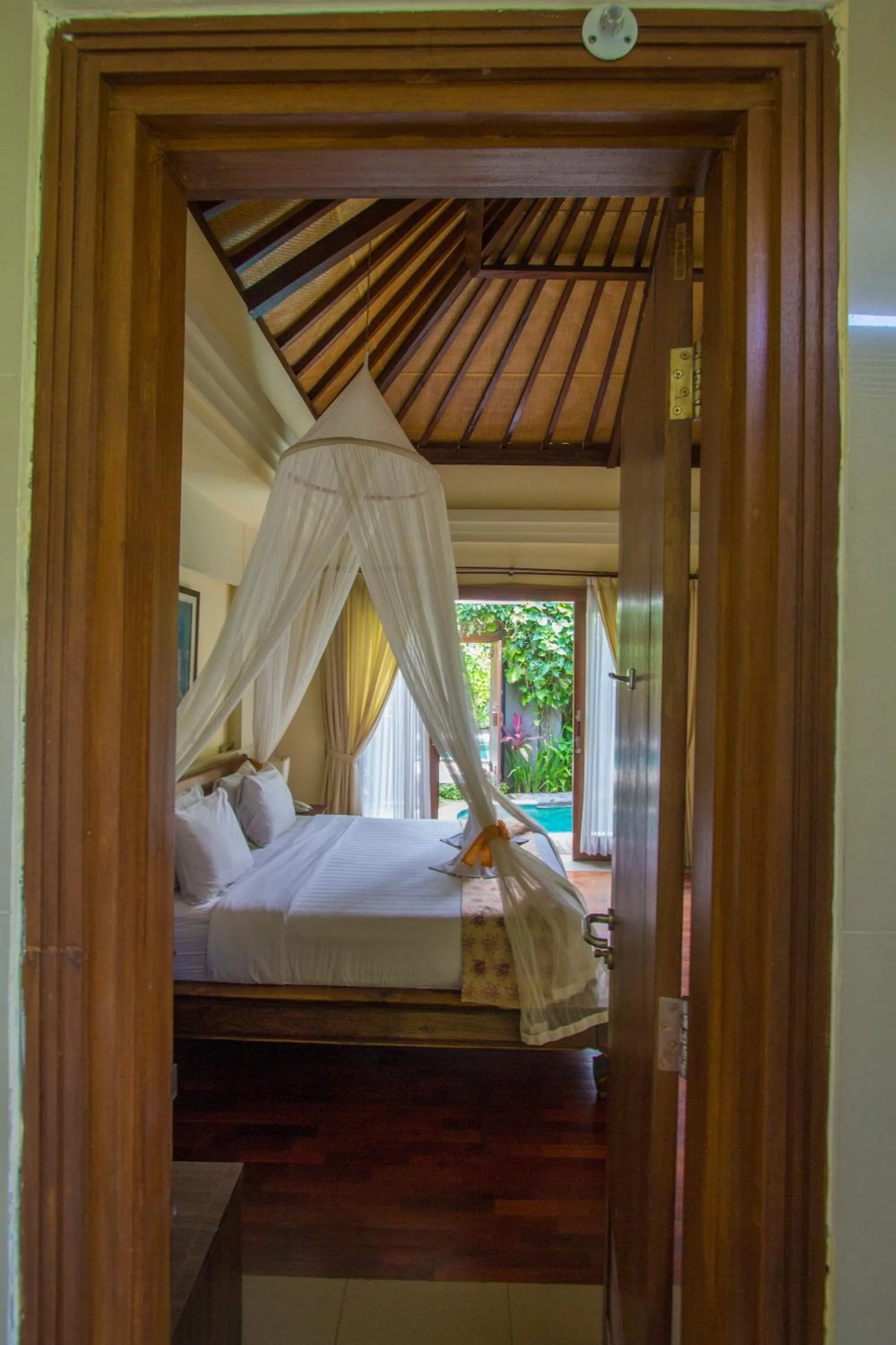 Bedroom, Bed in Ladera Villa Ubud