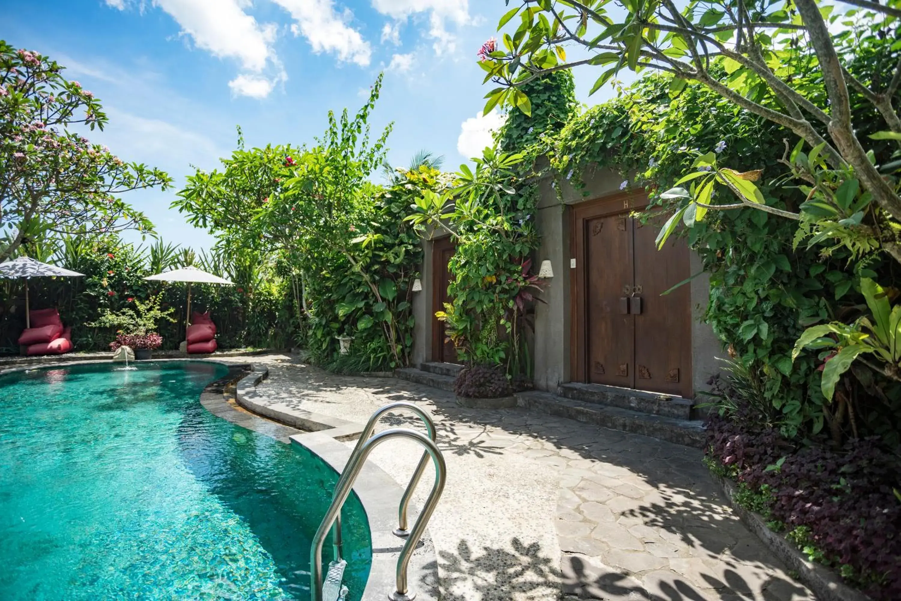 Swimming pool in Ladera Villa Ubud Swimming pool in Ladera Villa Ubud