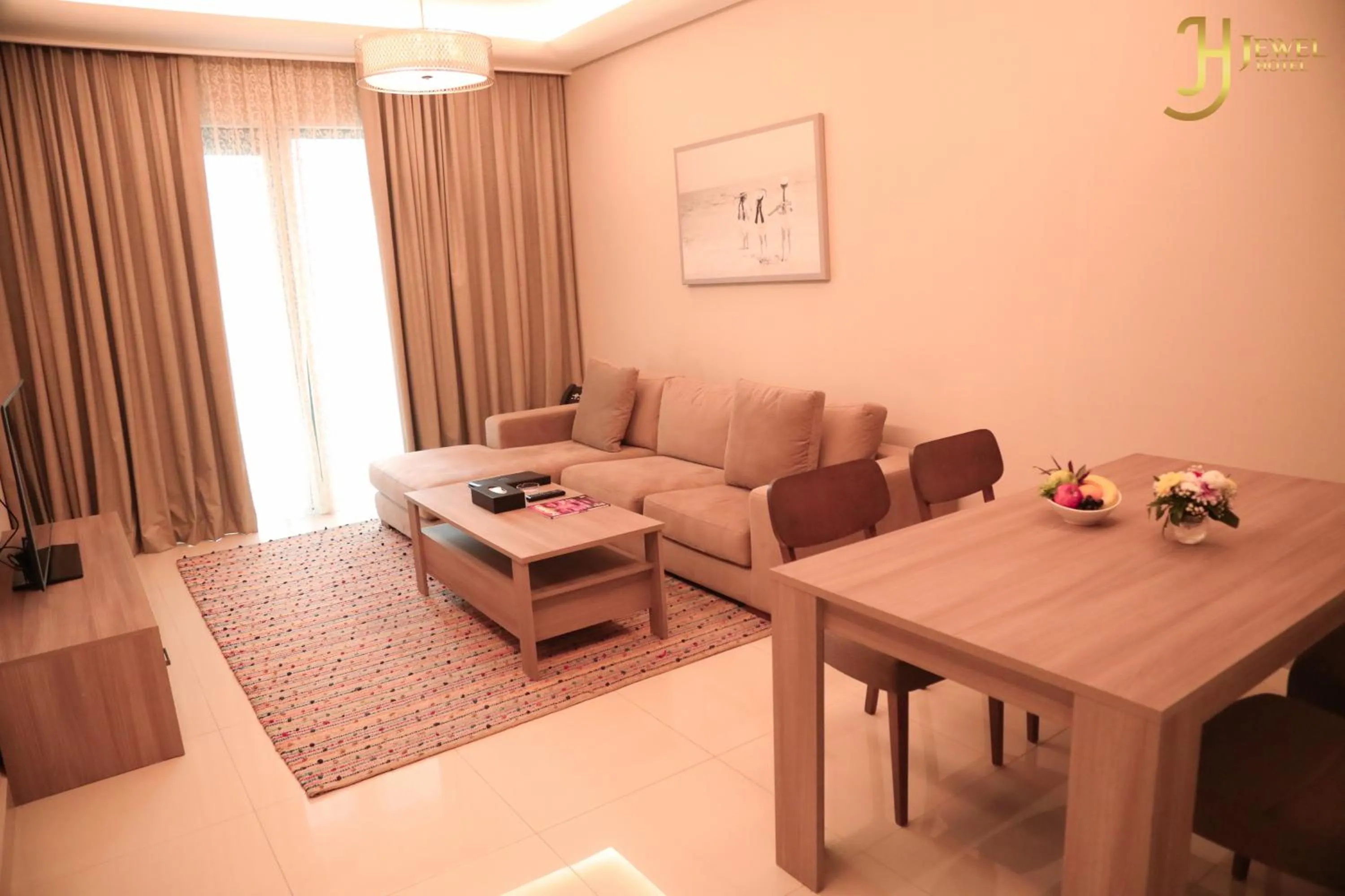 Living room in Sunday Luxury Downtown Adliya Formerly Jewel Hotel