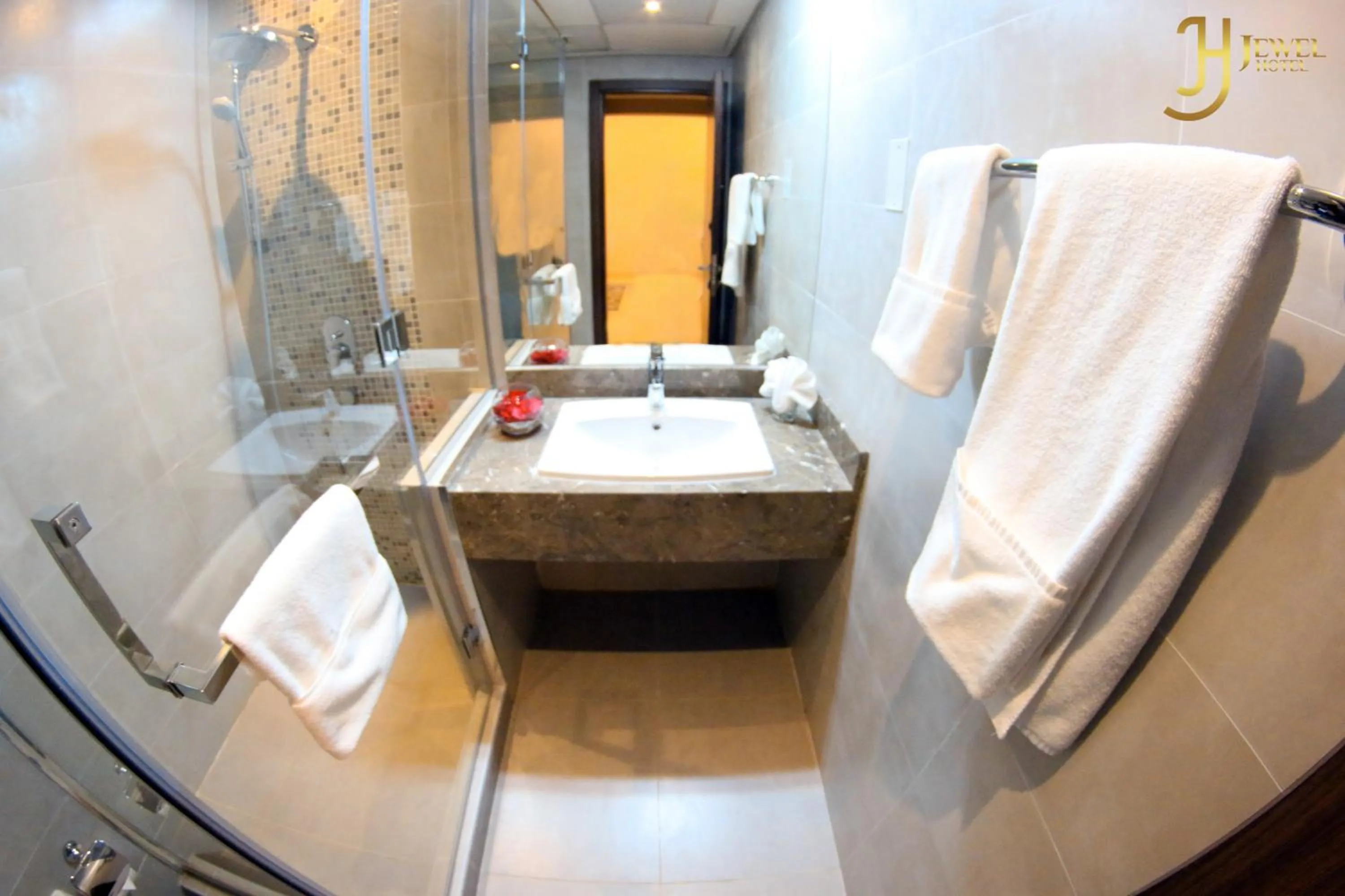 Bathroom in Sunday Luxury Downtown Adliya Formerly Jewel Hotel