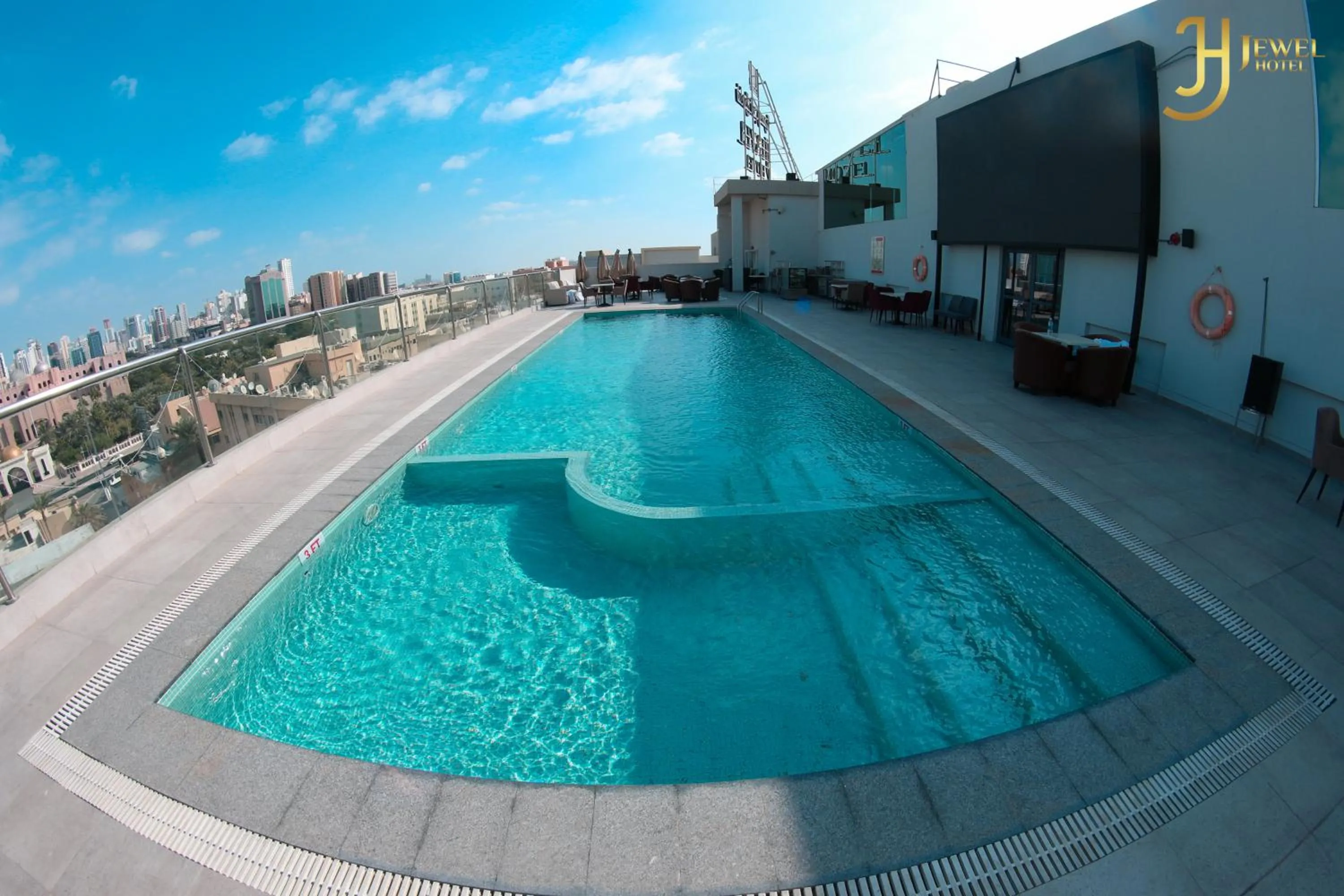 Swimming pool in Sunday Luxury Downtown Adliya Formerly Jewel Hotel
