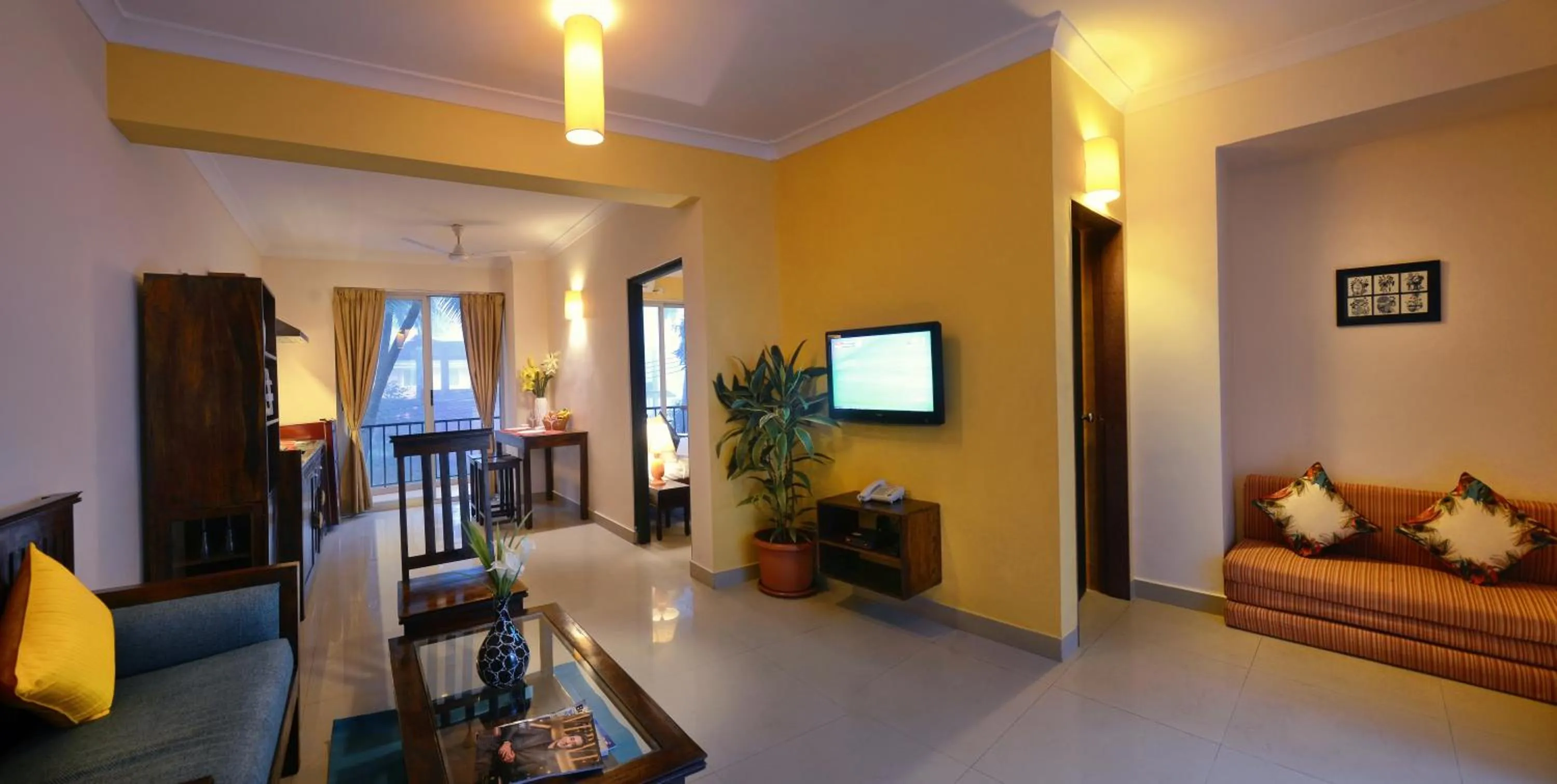 Living room in TreeHouse Blue Hotel & Serviced Apartments