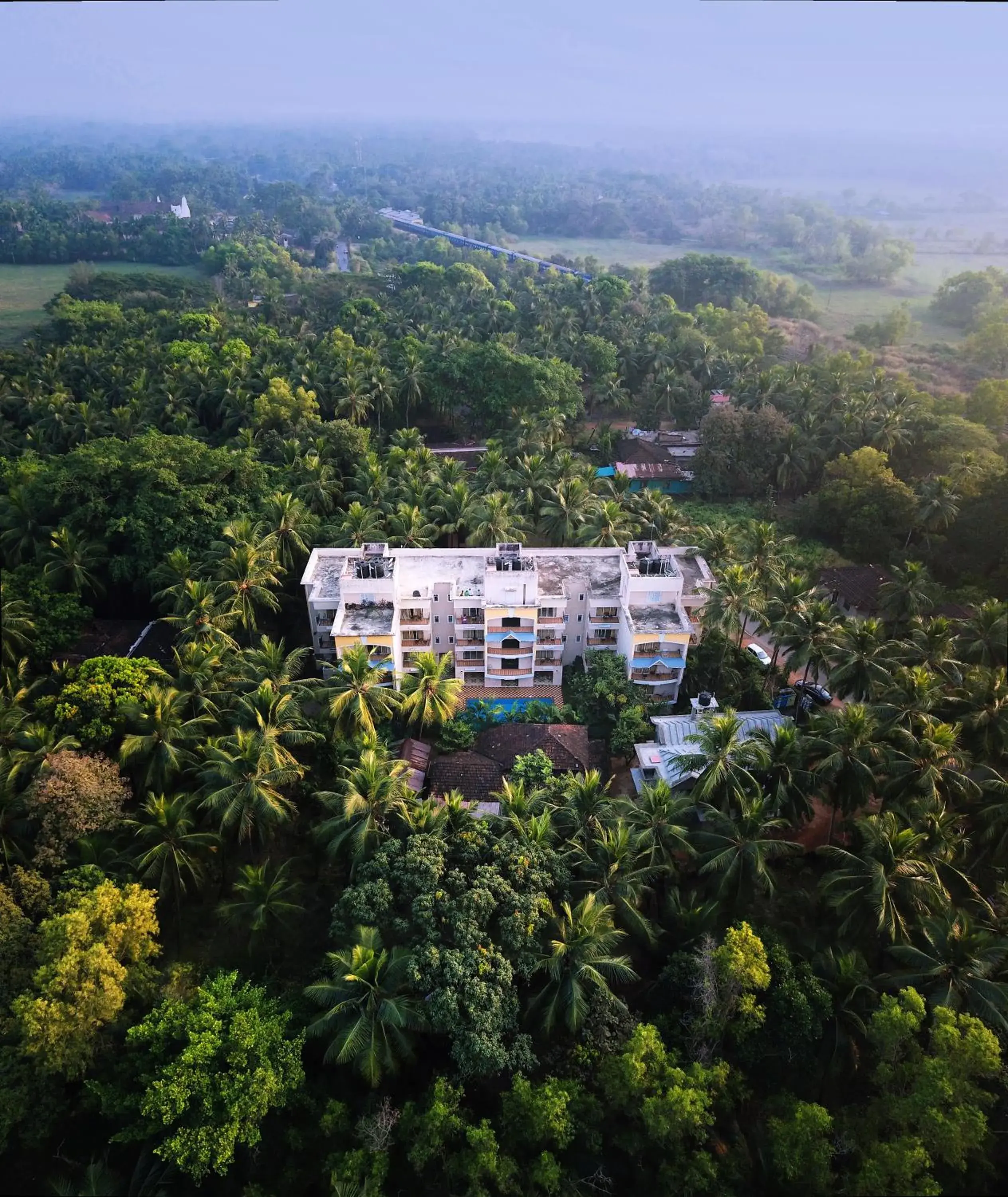 Property building in TreeHouse Blue Hotel & Serviced Apartments Property building in TreeHouse Blue Hotel & Serviced Apartments