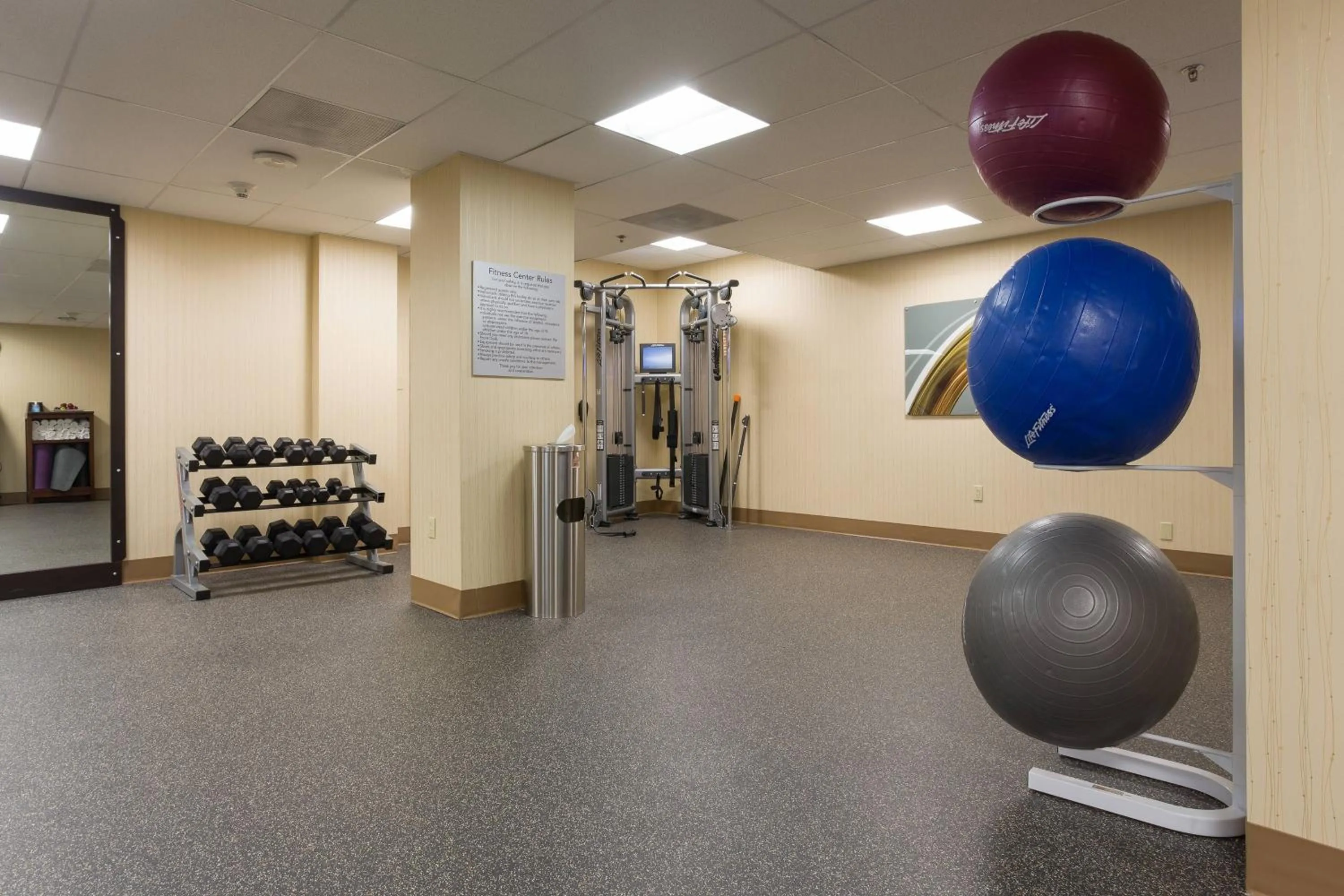 Fitness centre/facilities in Courtyard Culver City Los Angeles
