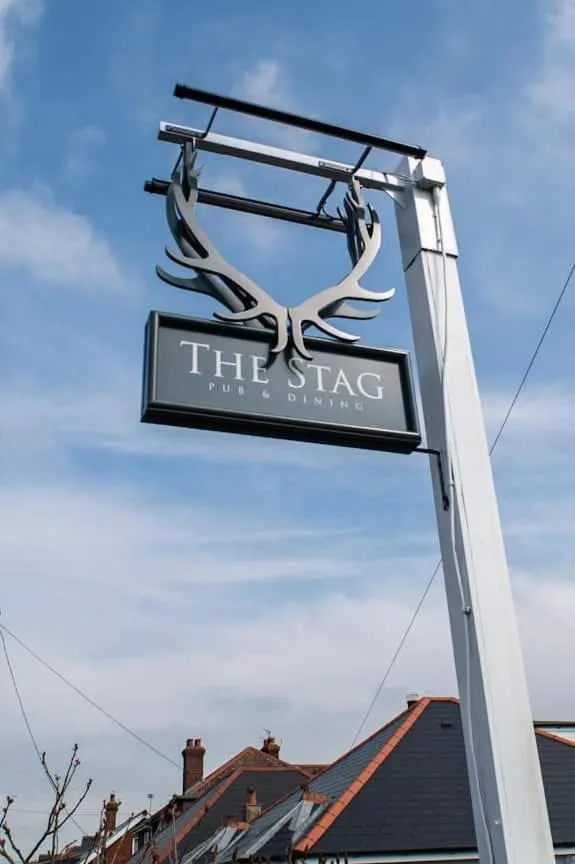 Property logo or sign in The Stag