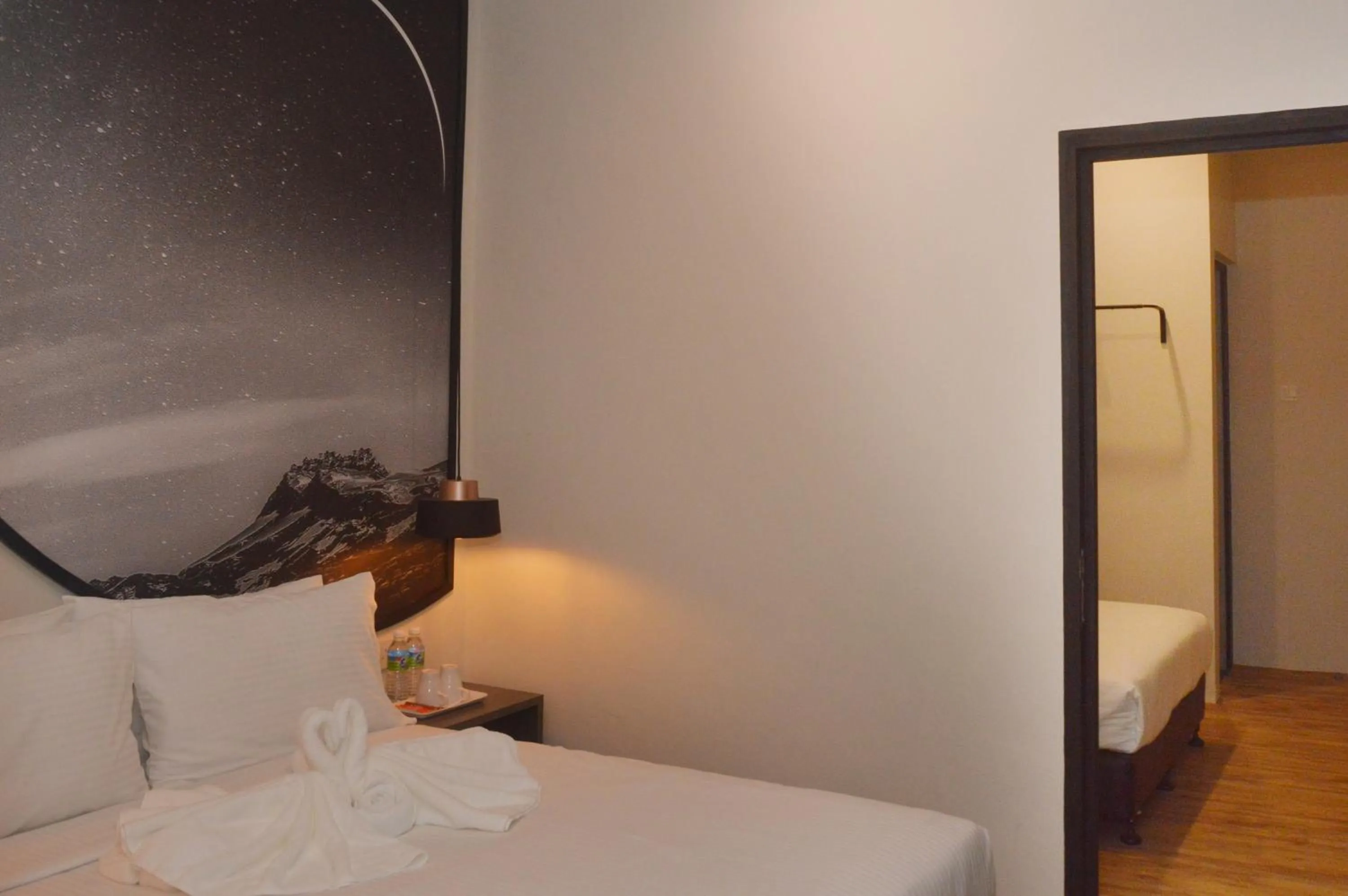 Bed in De Luna Hotel Sri Petaling