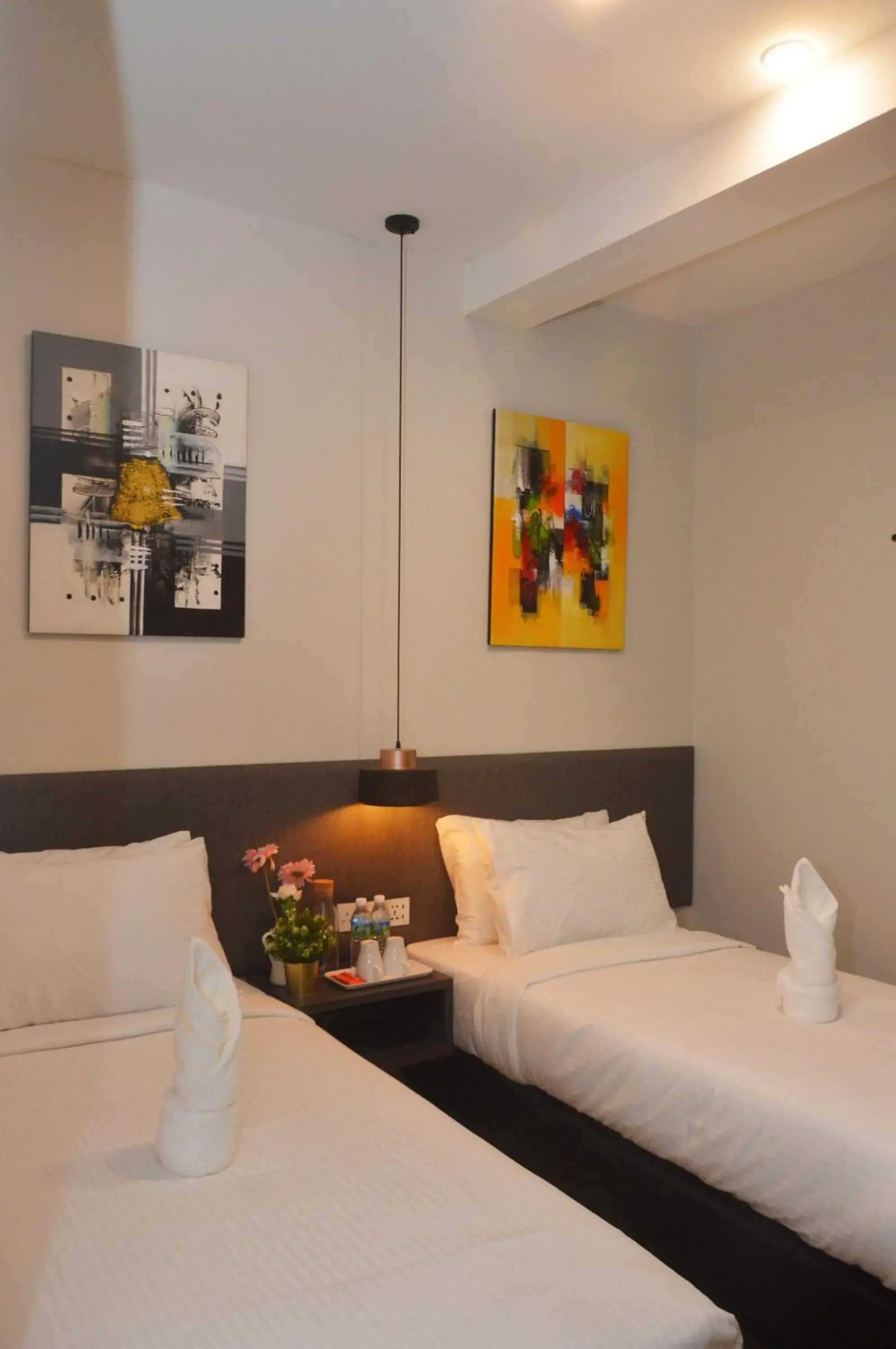 Twin Room in De Luna Hotel Sri Petaling Twin Room in De Luna Hotel Sri Petaling