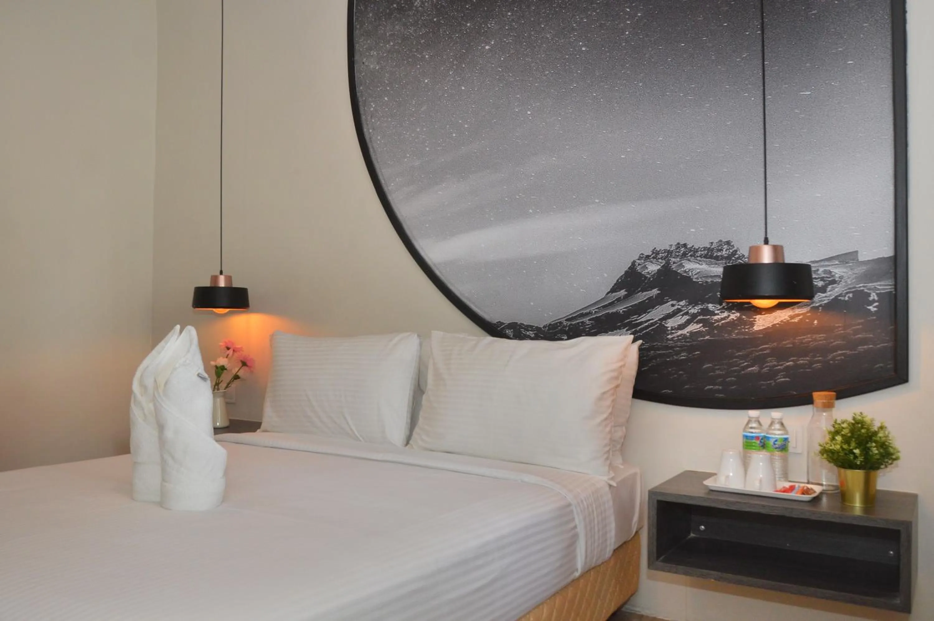 Bed in De Luna Hotel Sri Petaling