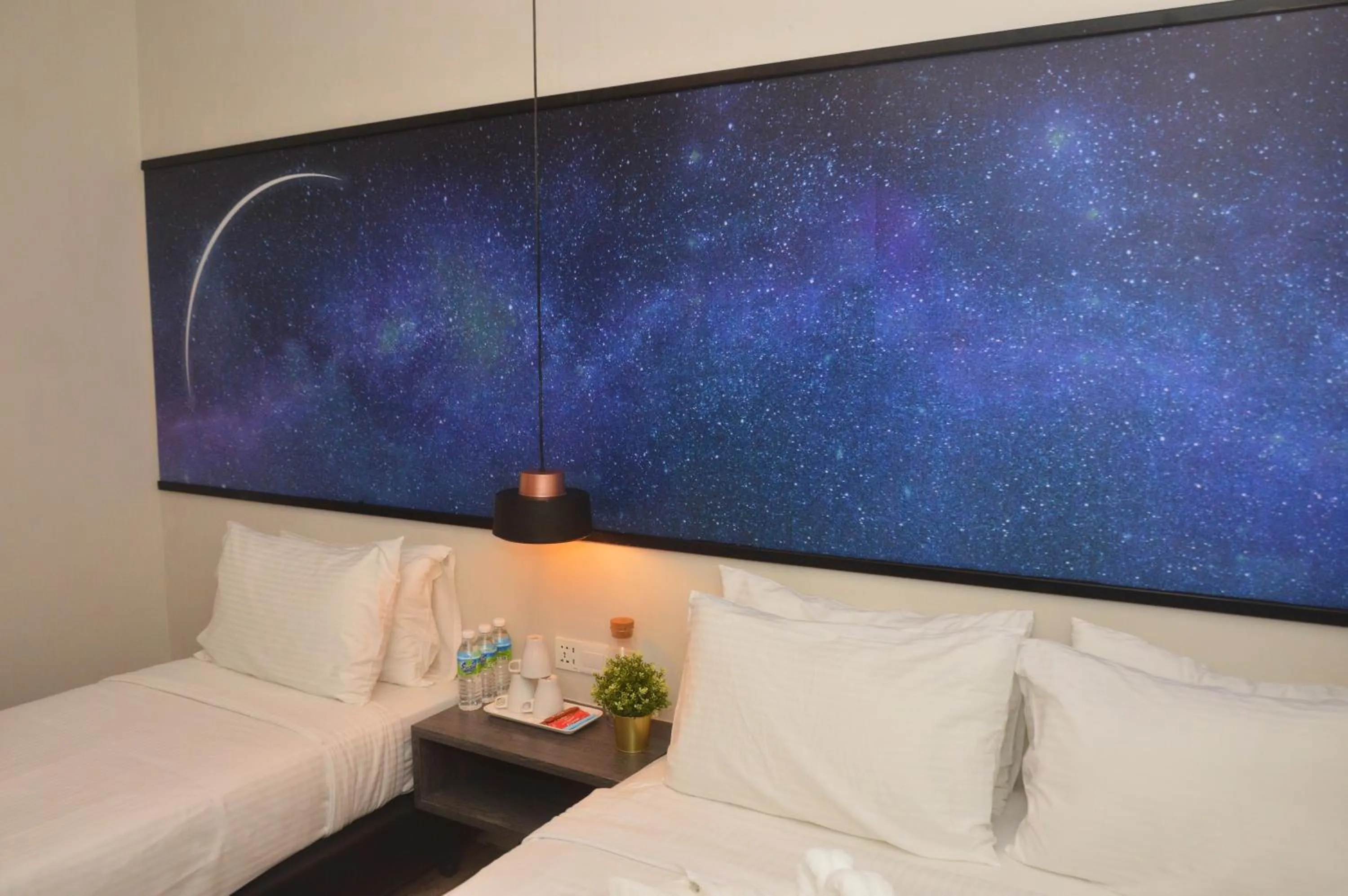 Bed in De Luna Hotel Sri Petaling