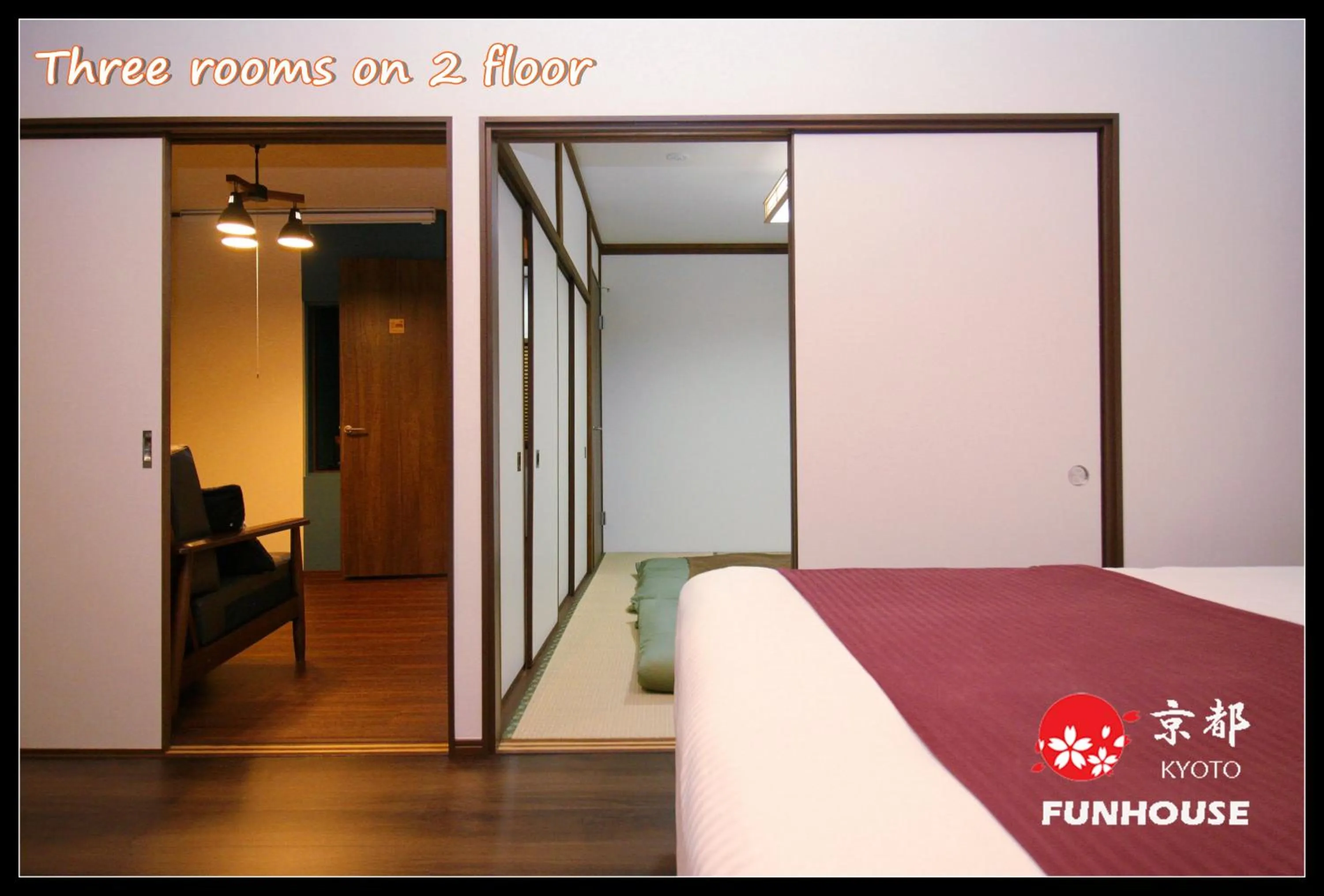 Bedroom, Bed in Funhouse Kaori