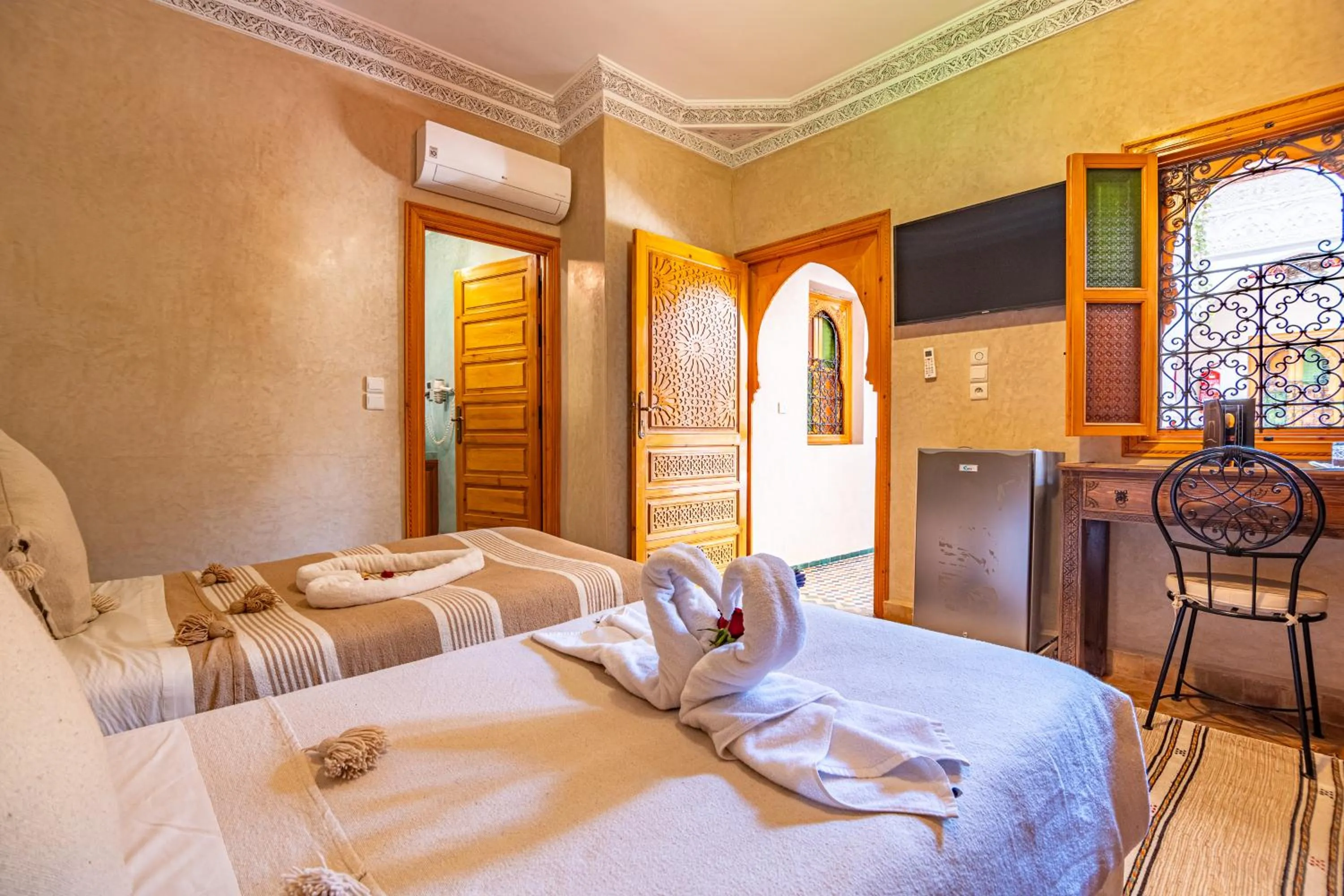 Bedroom, Bed in RIAD VILLA SIDI BABA