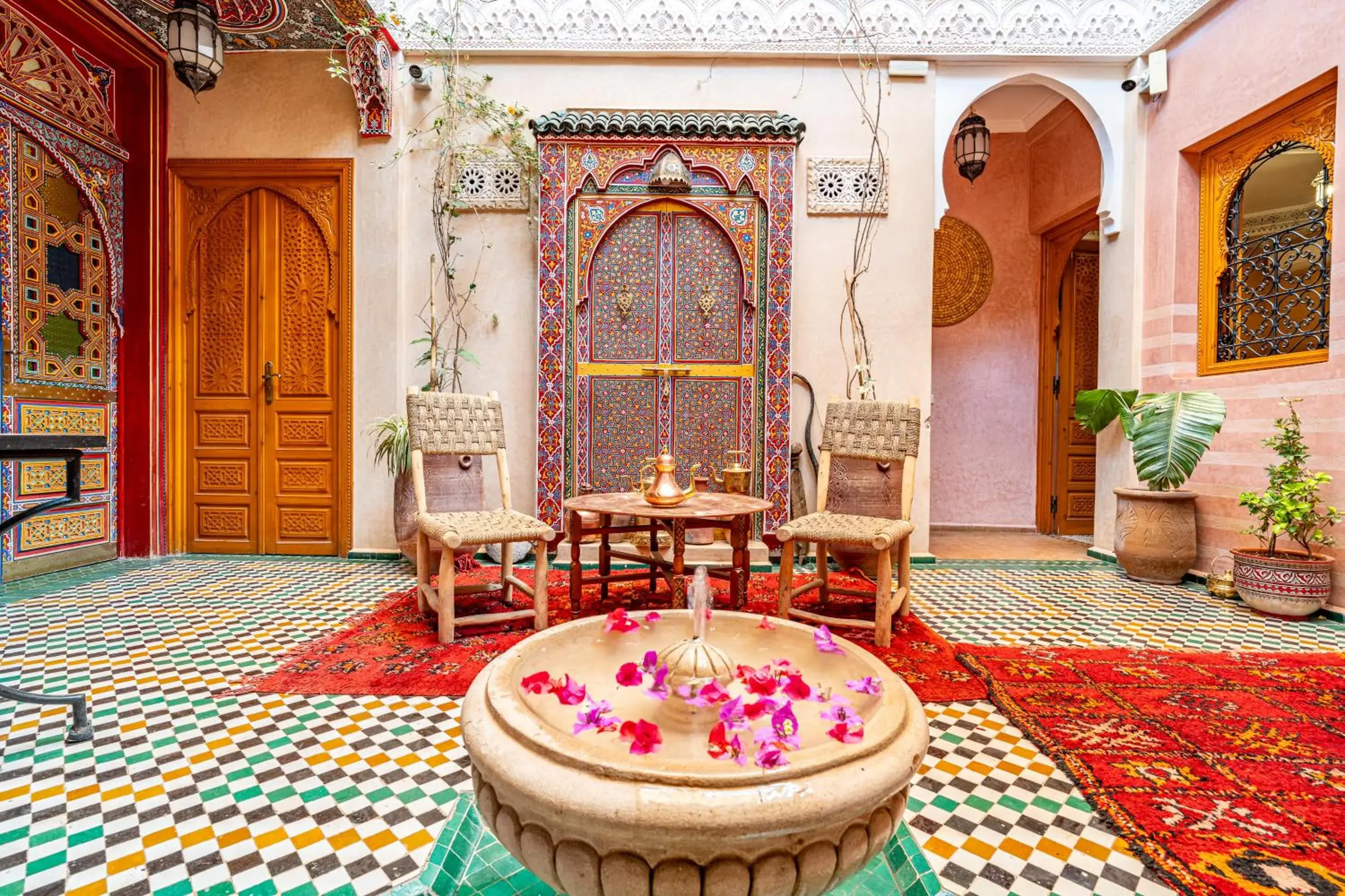 Lobby or reception in RIAD VILLA SIDI BABA Lobby or reception in RIAD VILLA SIDI BABA
