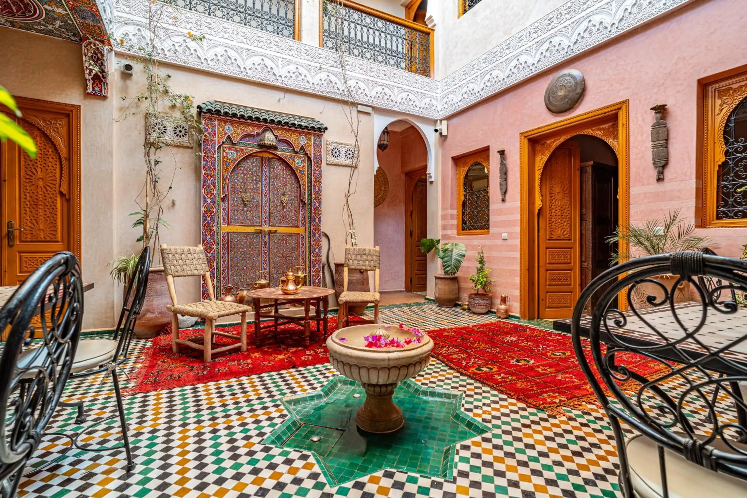 Lobby or reception in RIAD VILLA SIDI BABA Lobby or reception in RIAD VILLA SIDI BABA