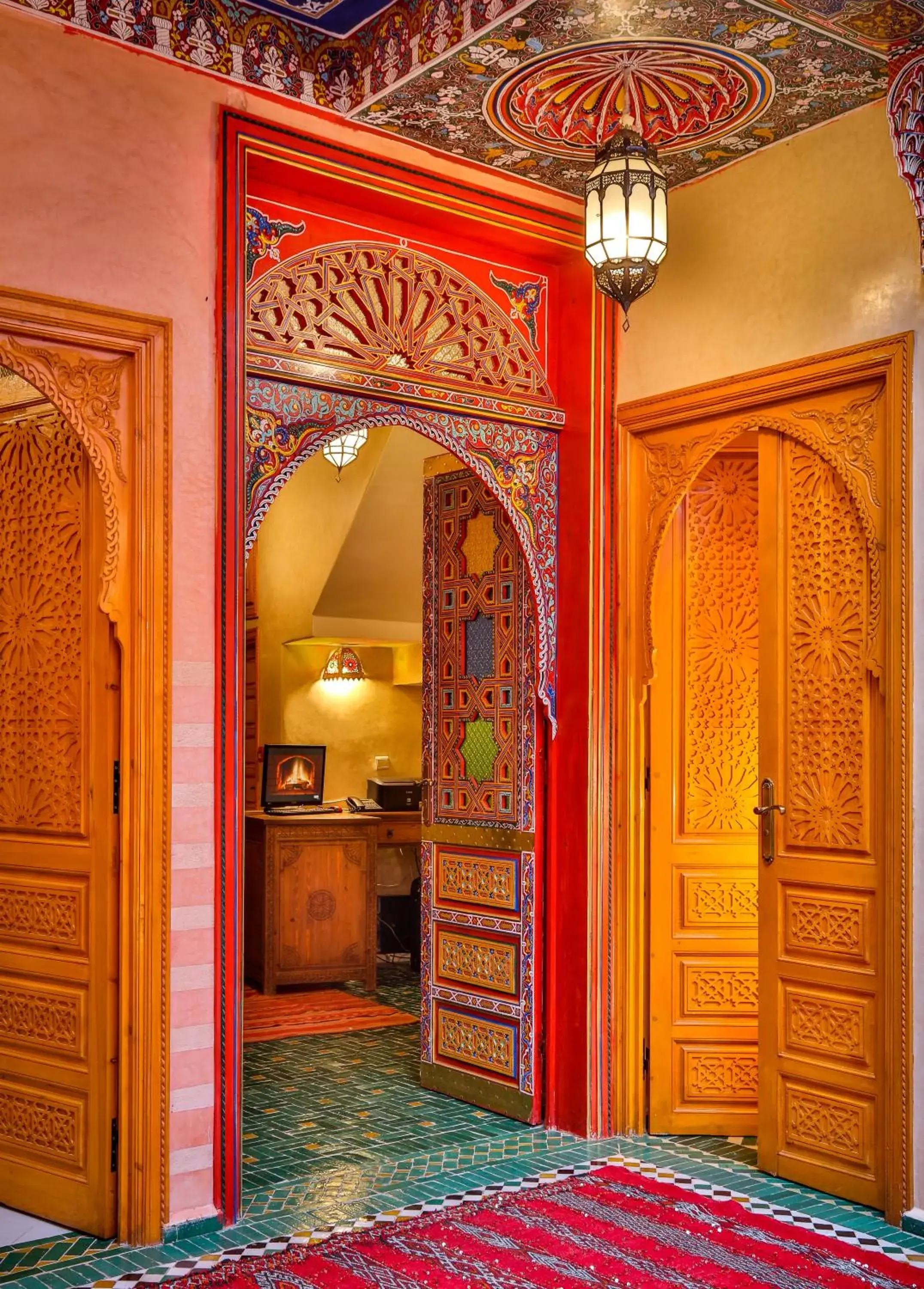 Lobby or reception in RIAD VILLA SIDI BABA Lobby or reception in RIAD VILLA SIDI BABA