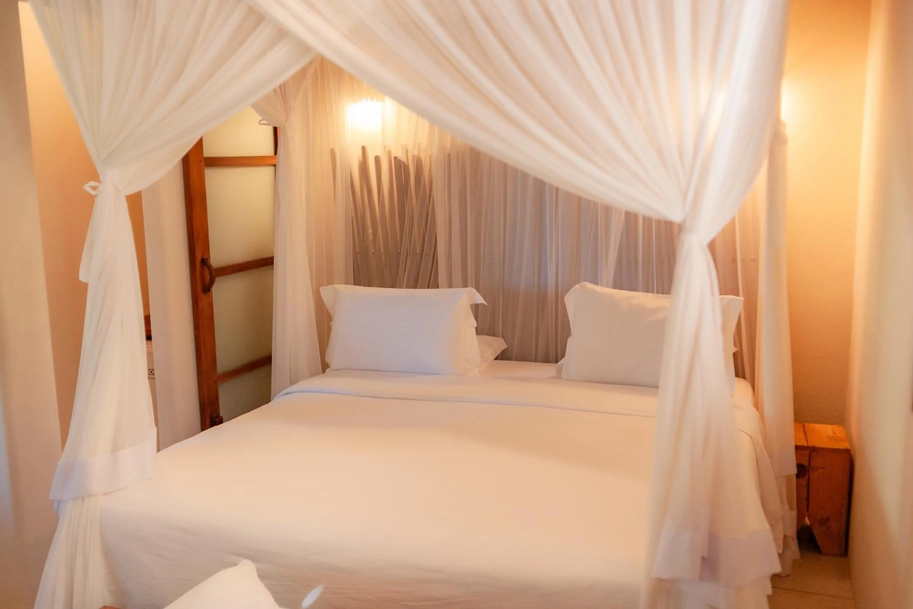 Bed in Casa Rabanete Trancoso