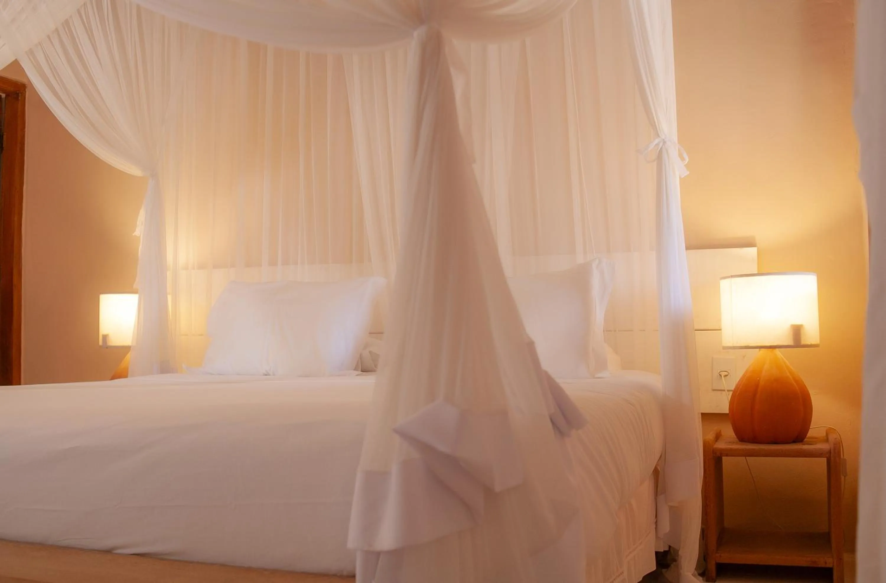 Bed in Casa Rabanete Trancoso