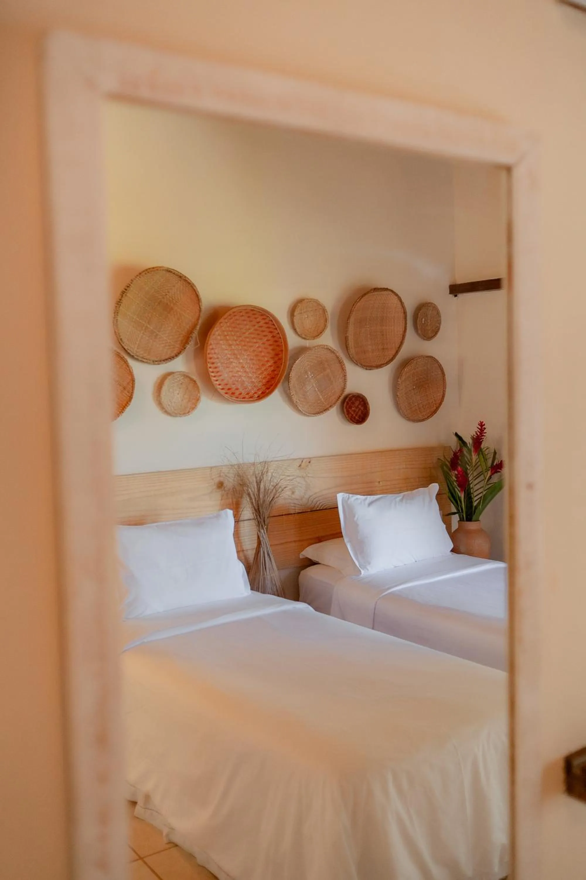 Bed in Casa Rabanete Trancoso