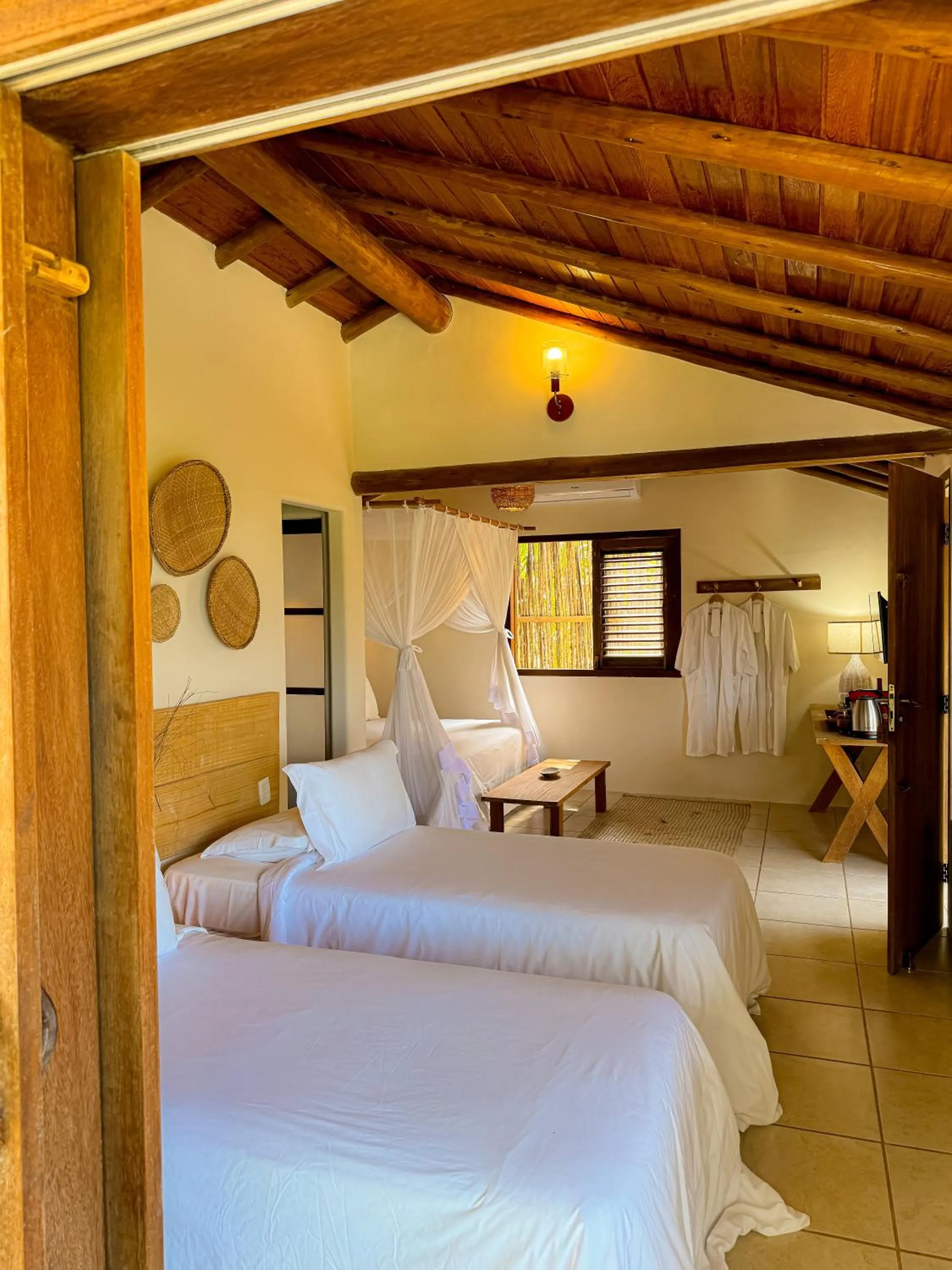 Bed in Casa Rabanete Trancoso