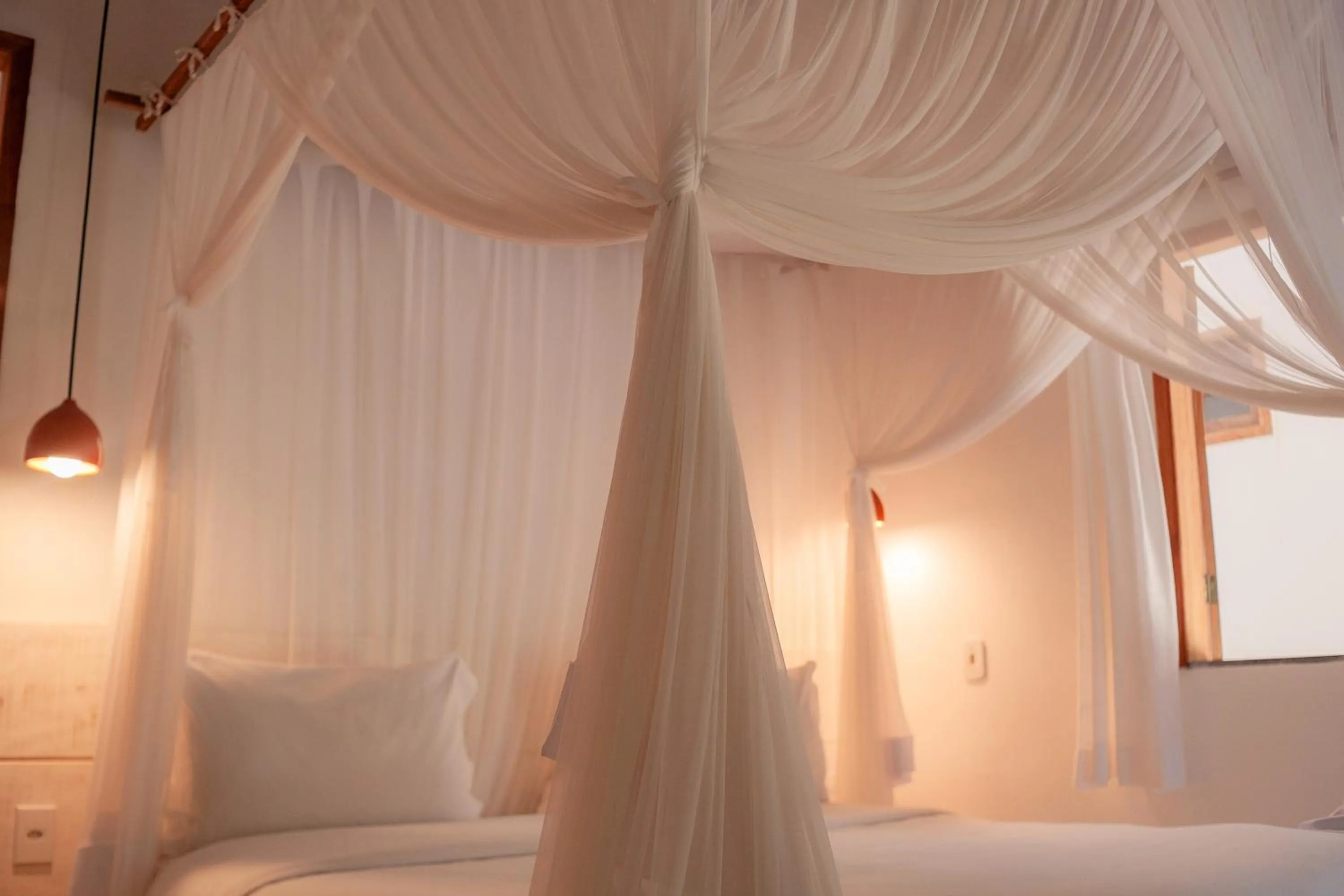 Bed in Casa Rabanete Trancoso