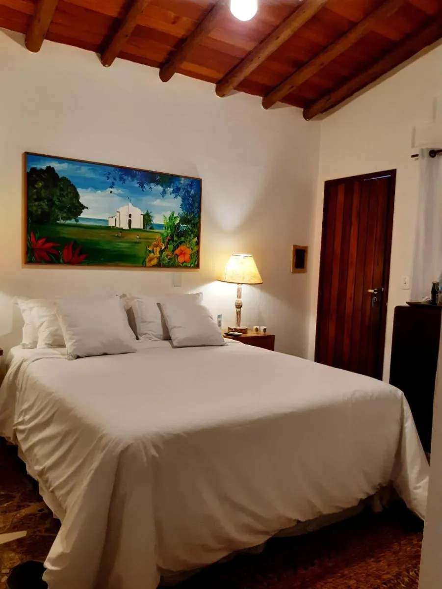 Bed in Casa Rabanete Trancoso