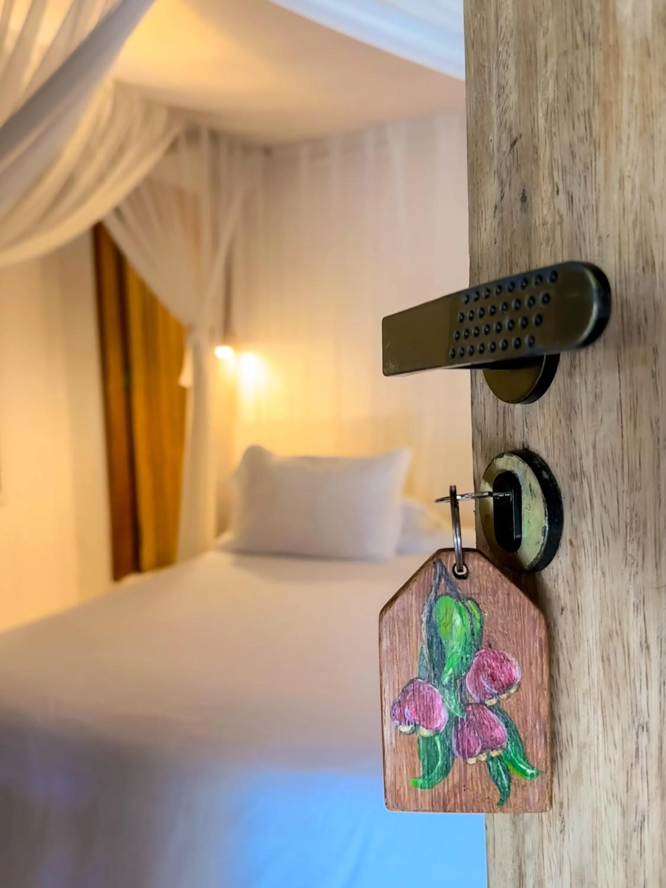 Bed in Casa Rabanete Trancoso