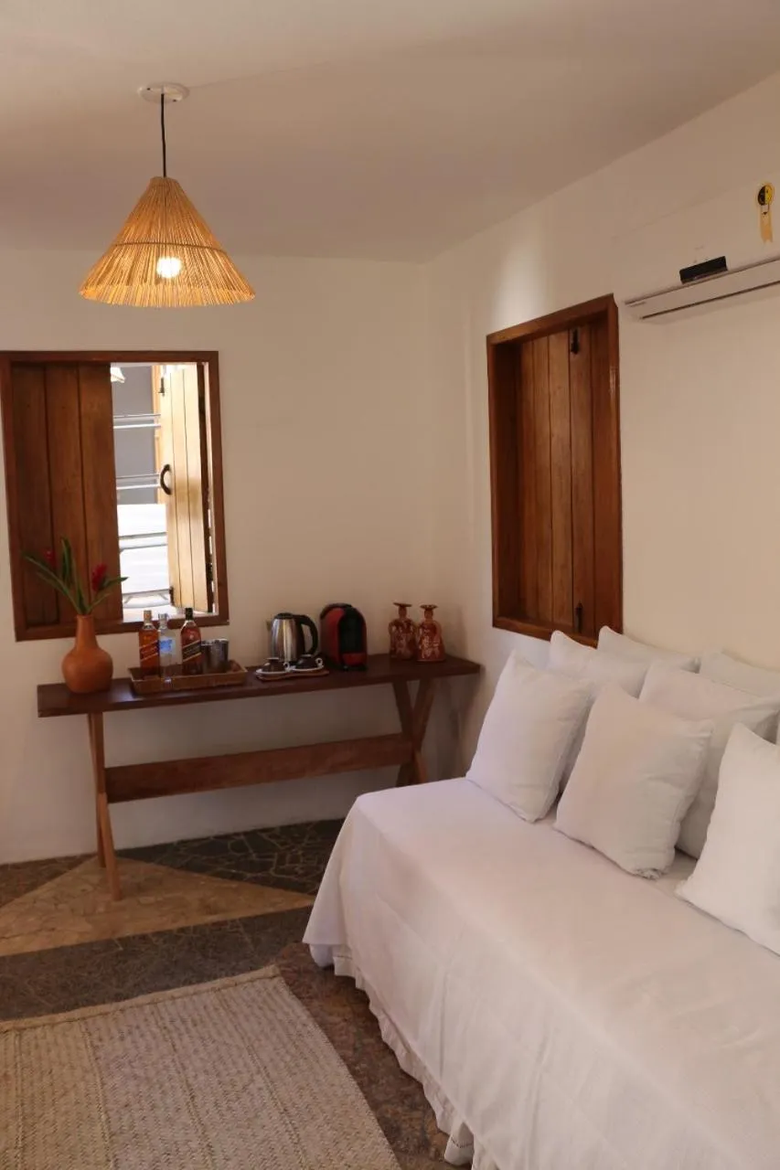 Bed in Casa Rabanete Trancoso