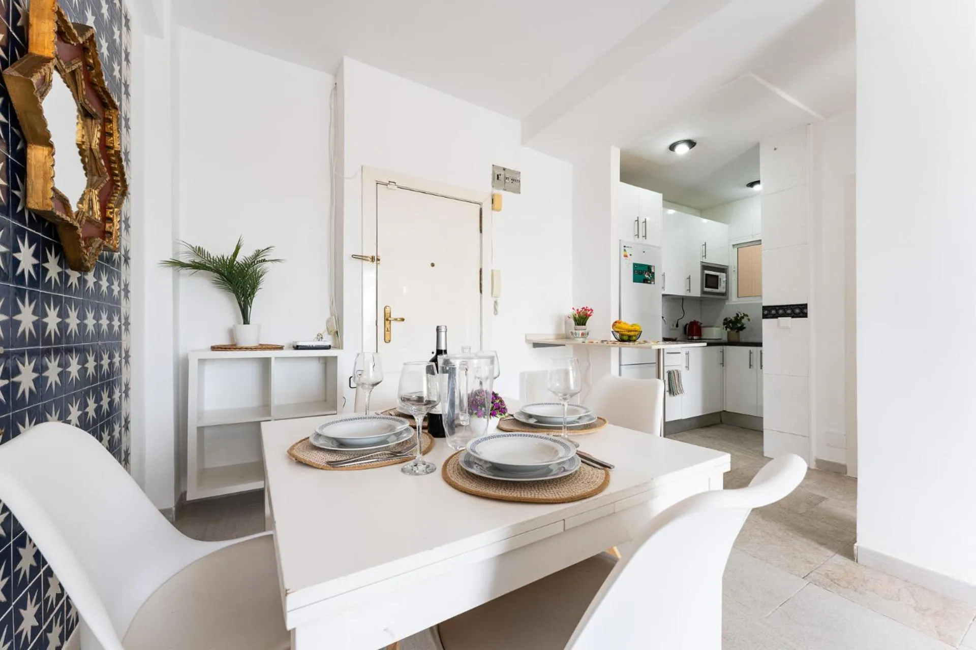 Kitchen or kitchenette in MalagaSuite Benalmadena Relax & Sun