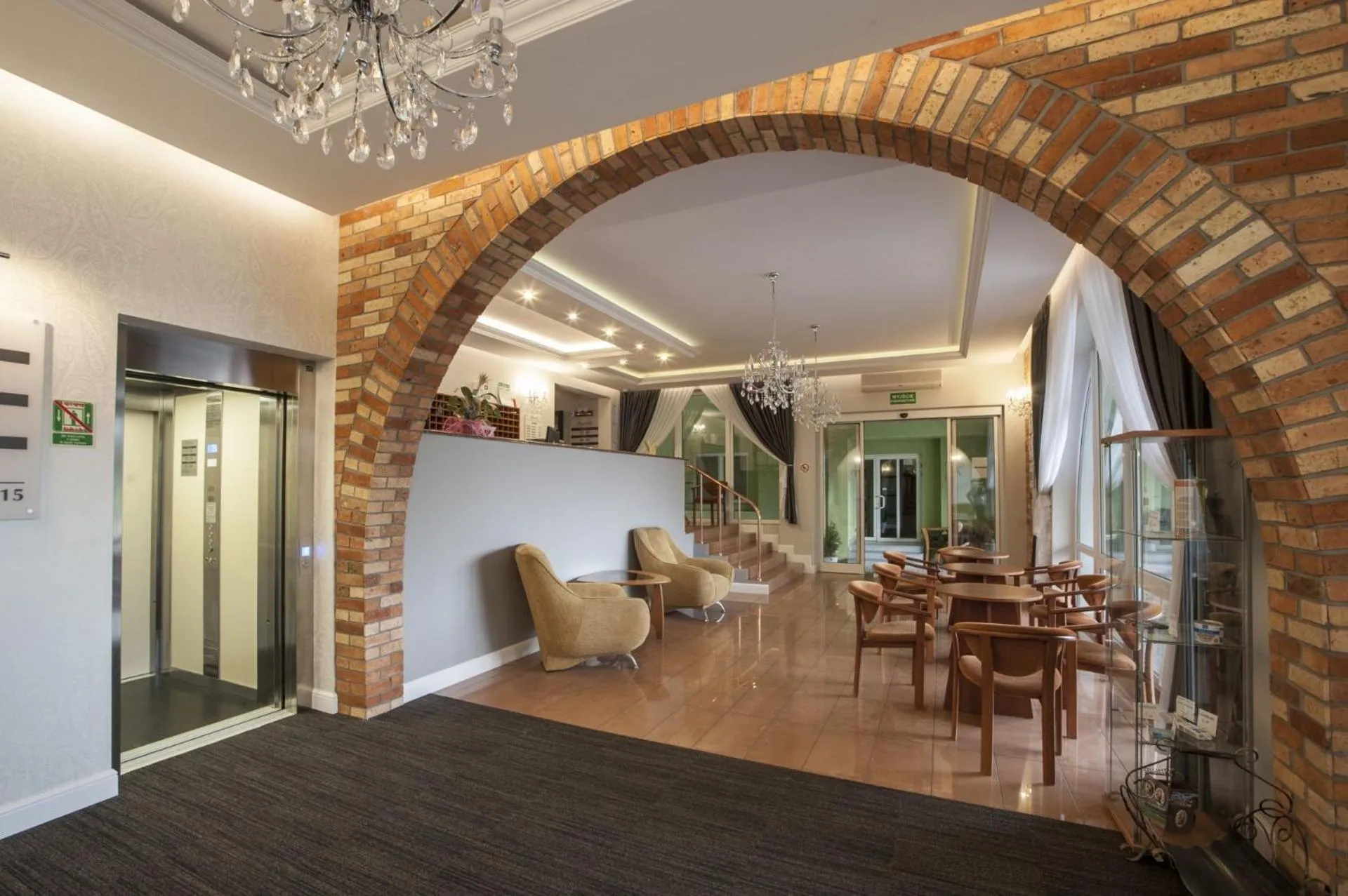 Lobby or reception in Hotel Baranowski