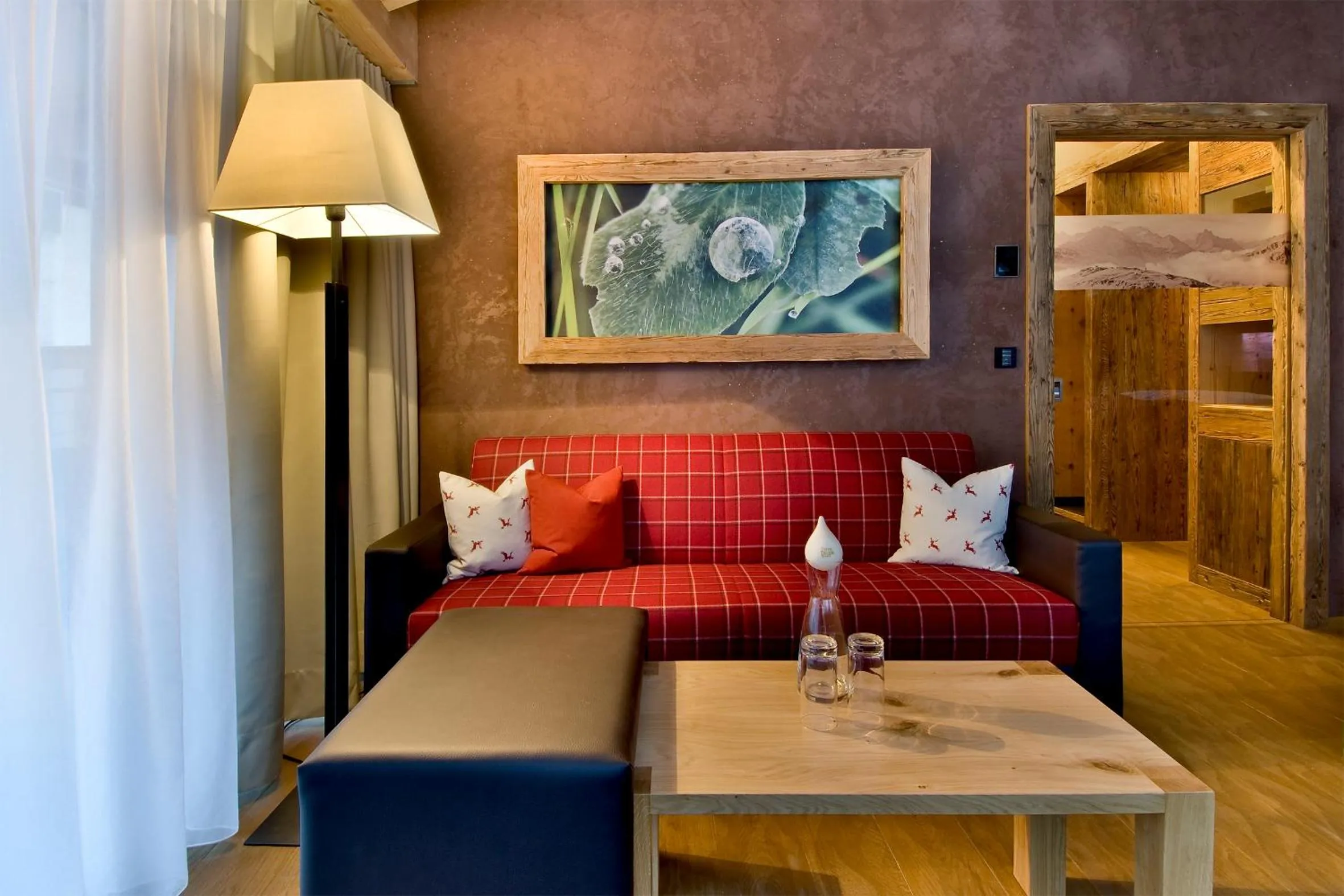 Living room in PETE Alpine Boutique Hotel - klein und fein - Private SPA Suiten und Zimmer