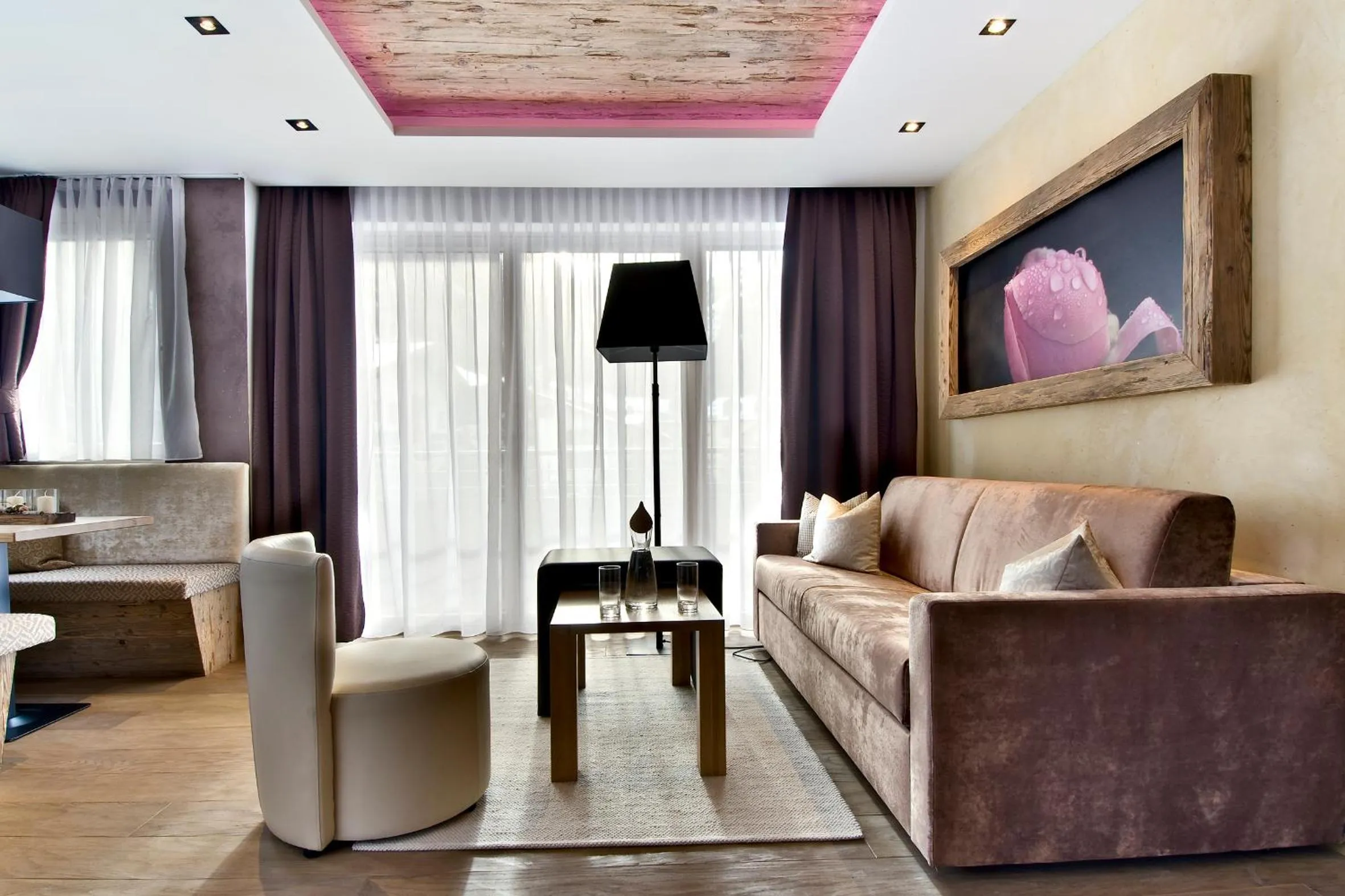 Balcony/Terrace in PETE Alpine Boutique Hotel - klein und fein - Private SPA Suiten und Zimmer