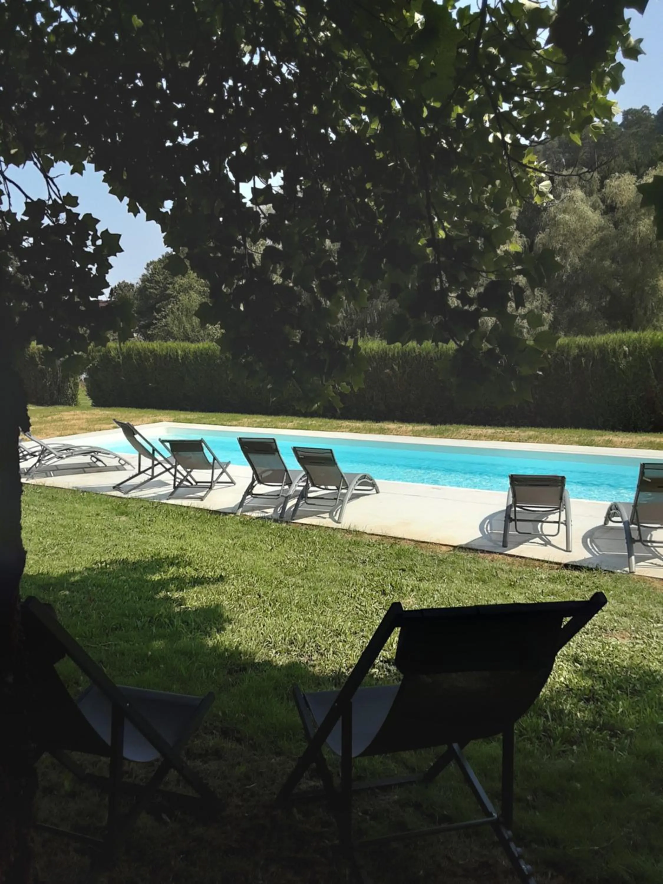 Garden in Hôtel Restaurant La Couronne by K