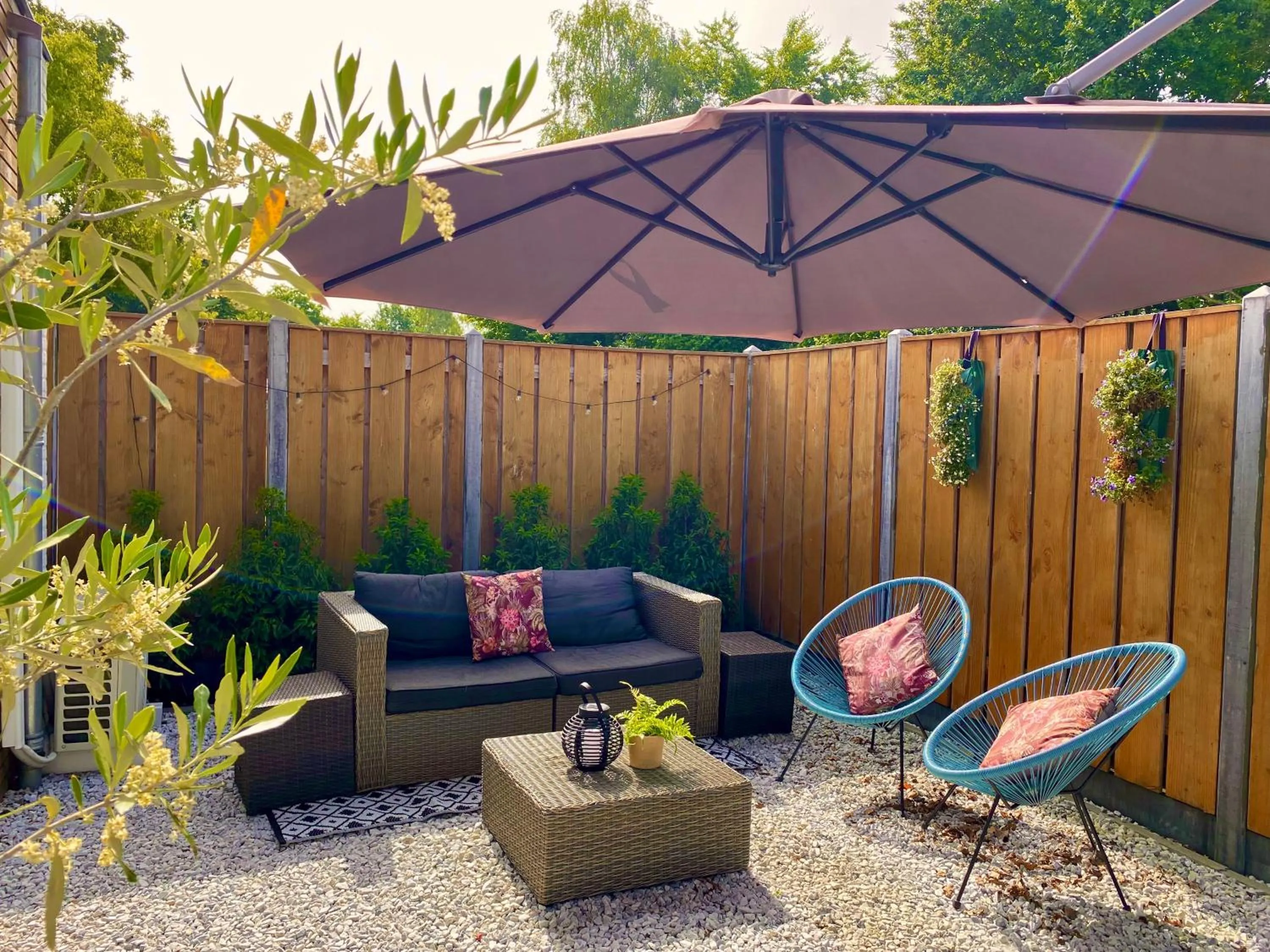 Garden in DreamZzz Boutique B&B Kaatsheuvel