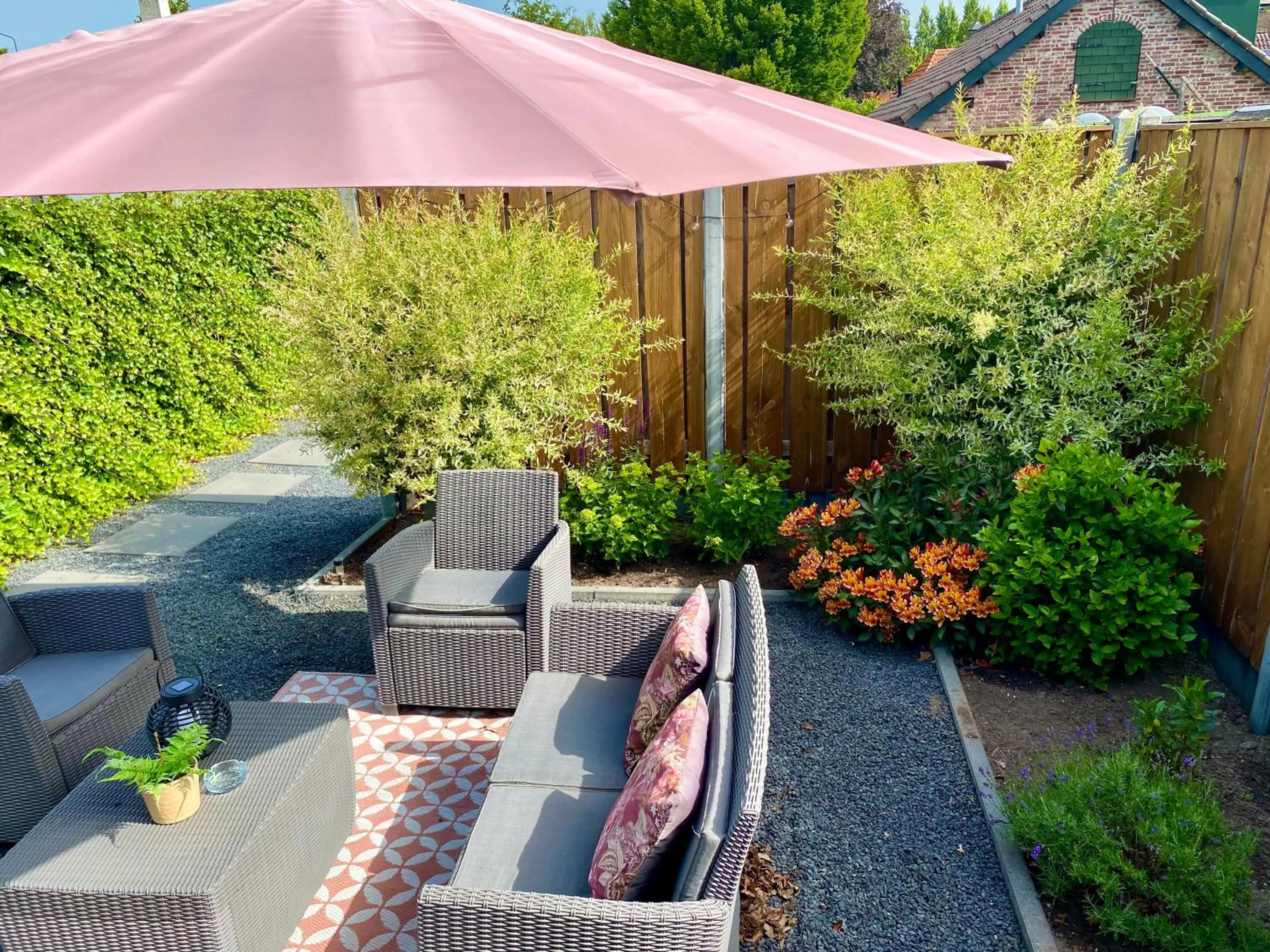 Garden in DreamZzz Boutique B&B Kaatsheuvel