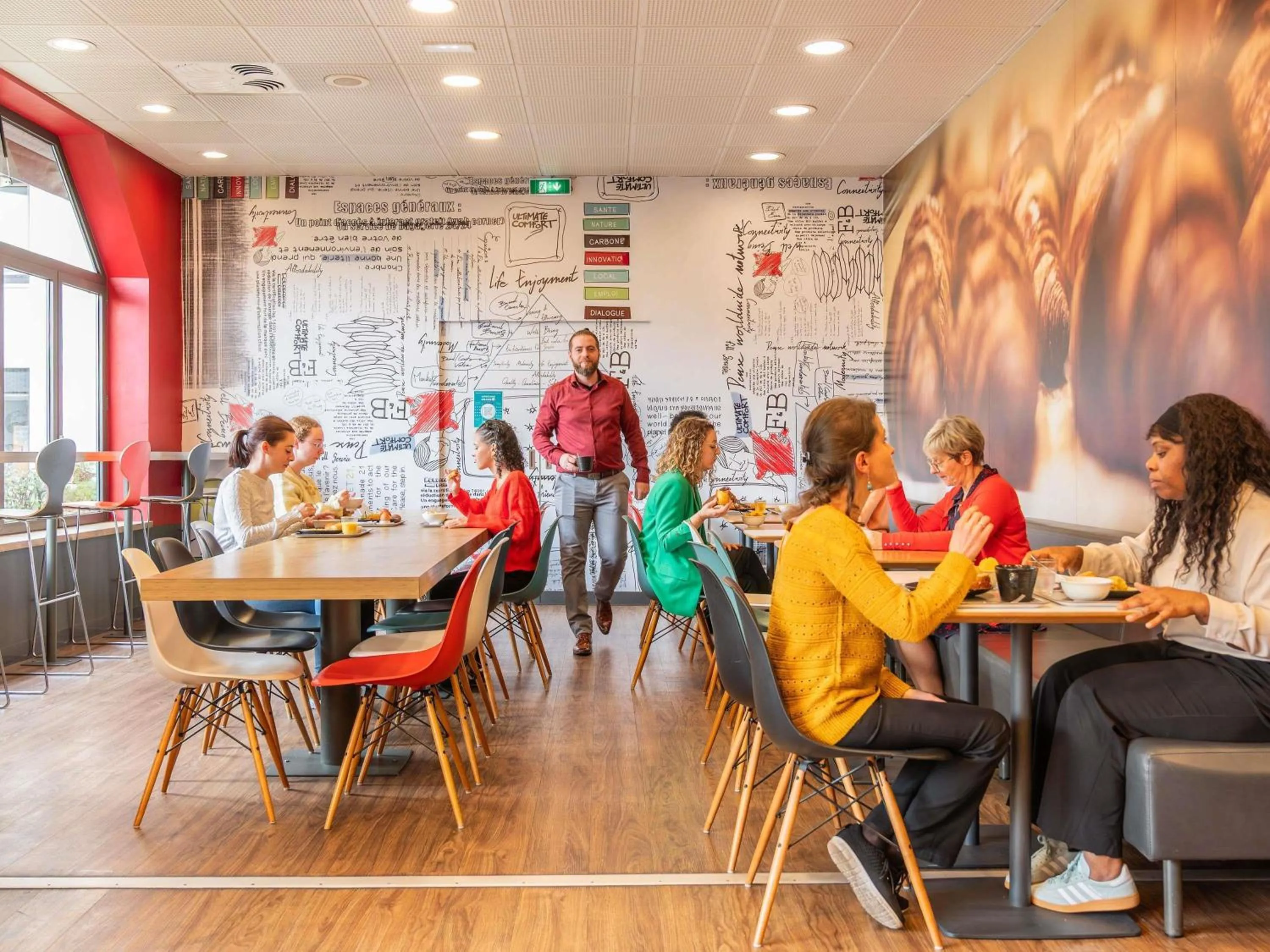 Breakfast in ibis Nantes Centre Tour Bretagne